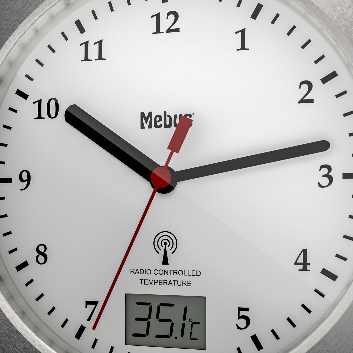 Mebus 41124 Radio Bathroom Clock