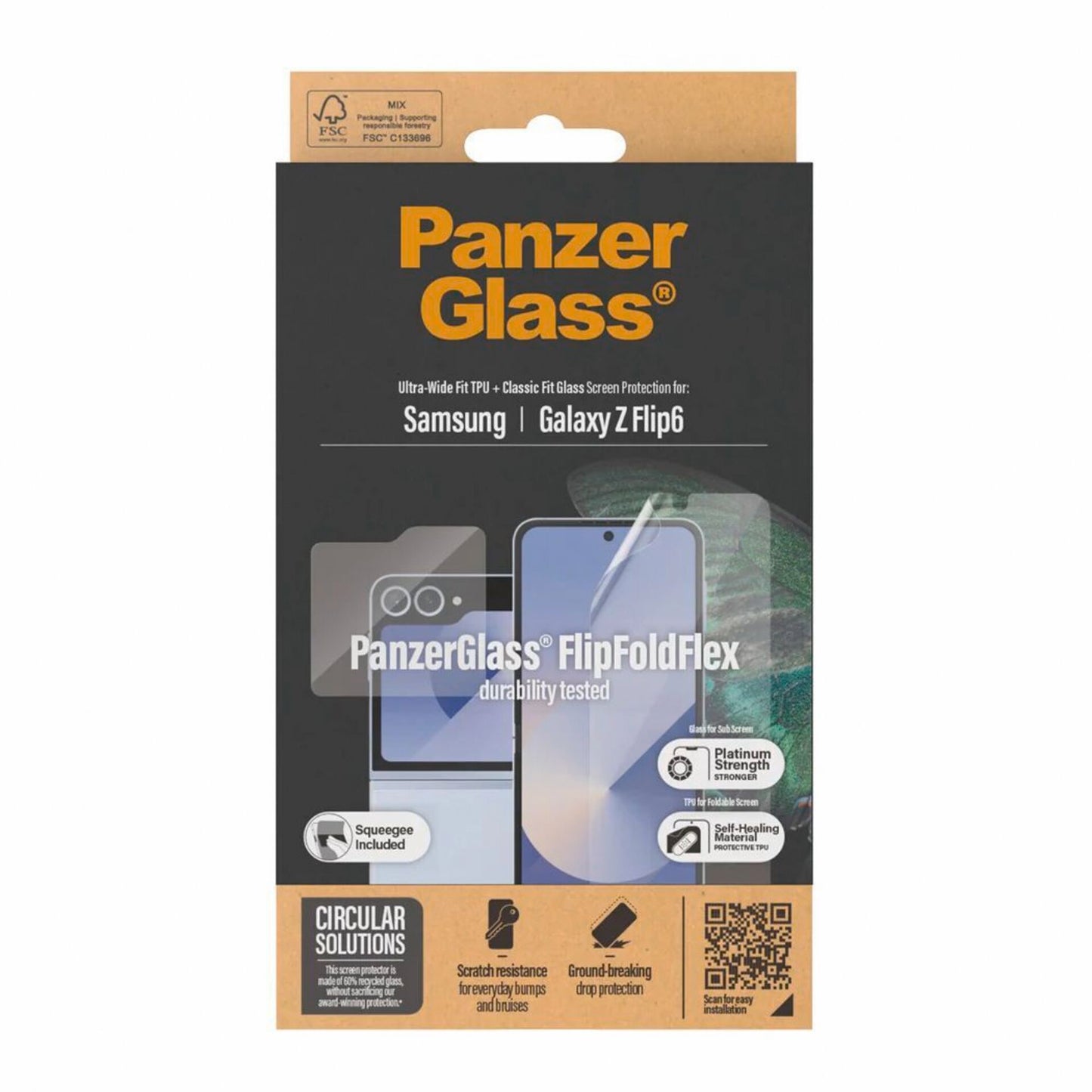 PanzerGlass Screen Protector Samsung Galaxy Z Flip 6