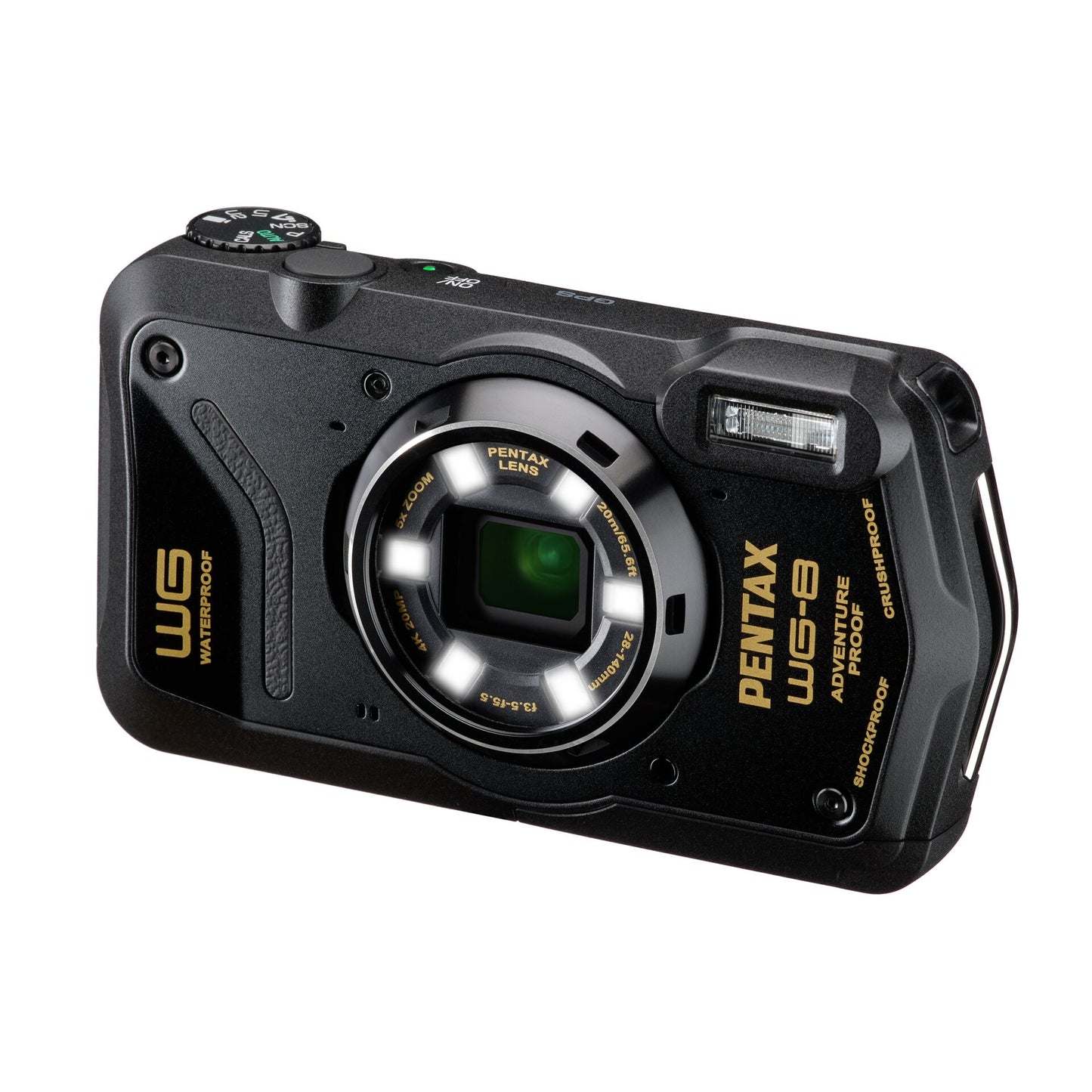 Pentax WG-8 schwarz USB-C