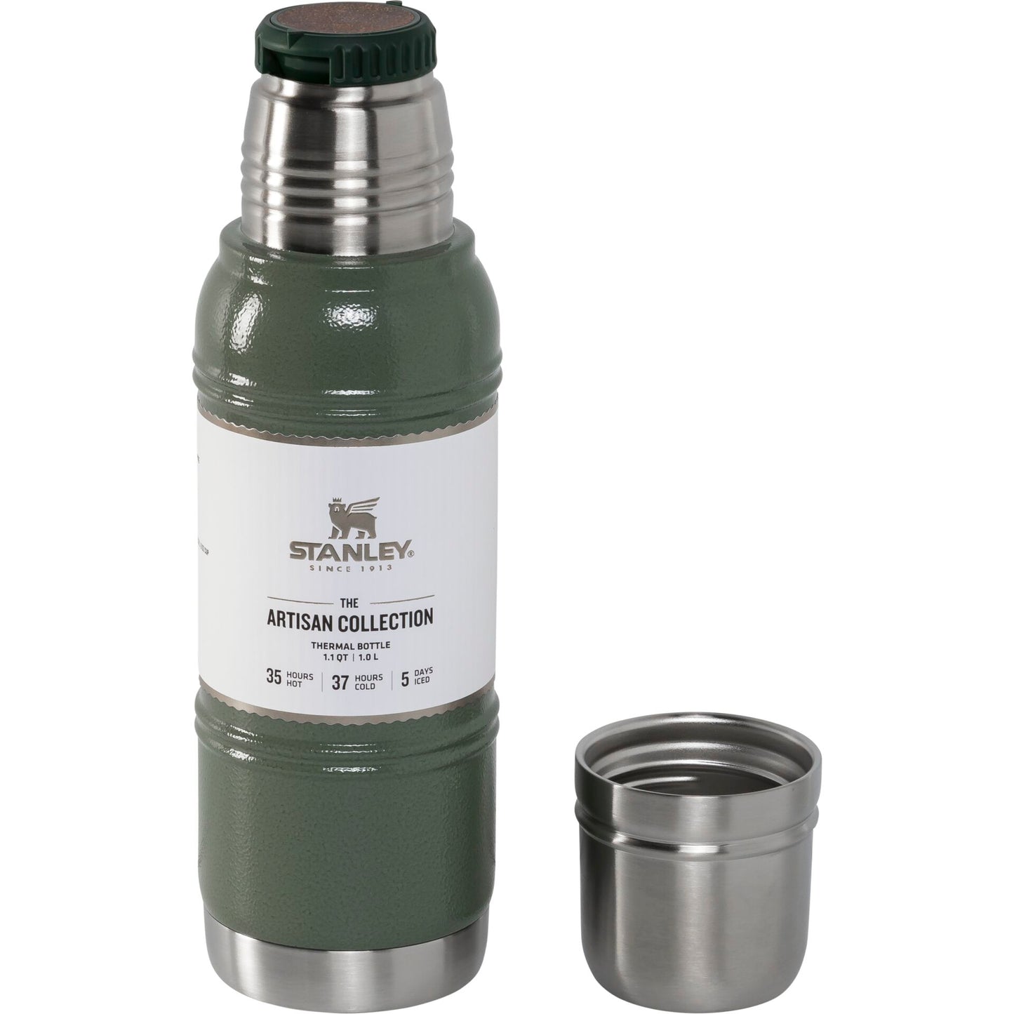 Stanley Artisan Thermal Bottle 1 L Hammertone Green