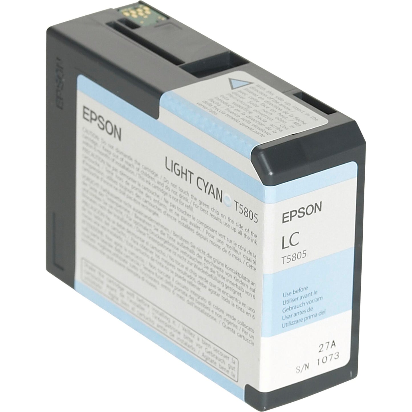 Epson ink cartridge light cyan T 580 80 ml T 5805