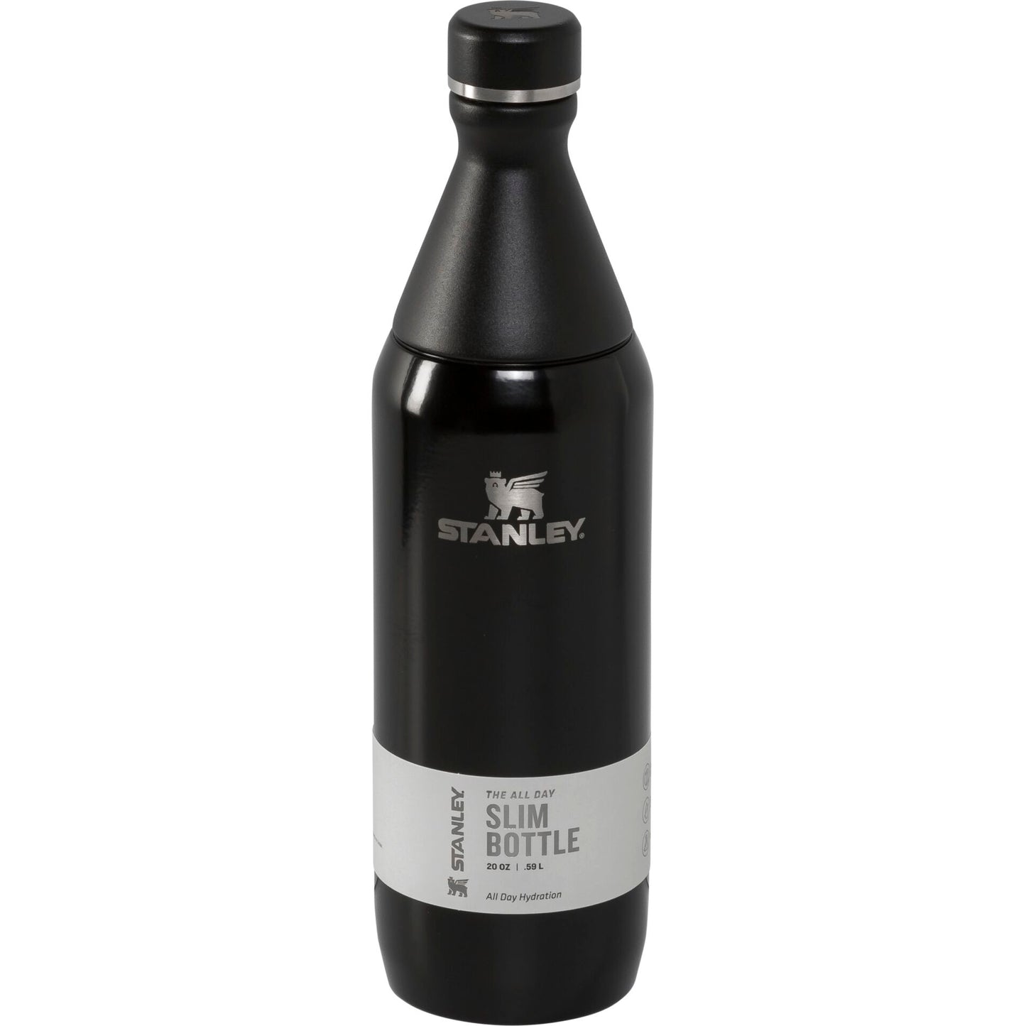 Stanley All Day Slim Bottle 0,60 L Black Gloss