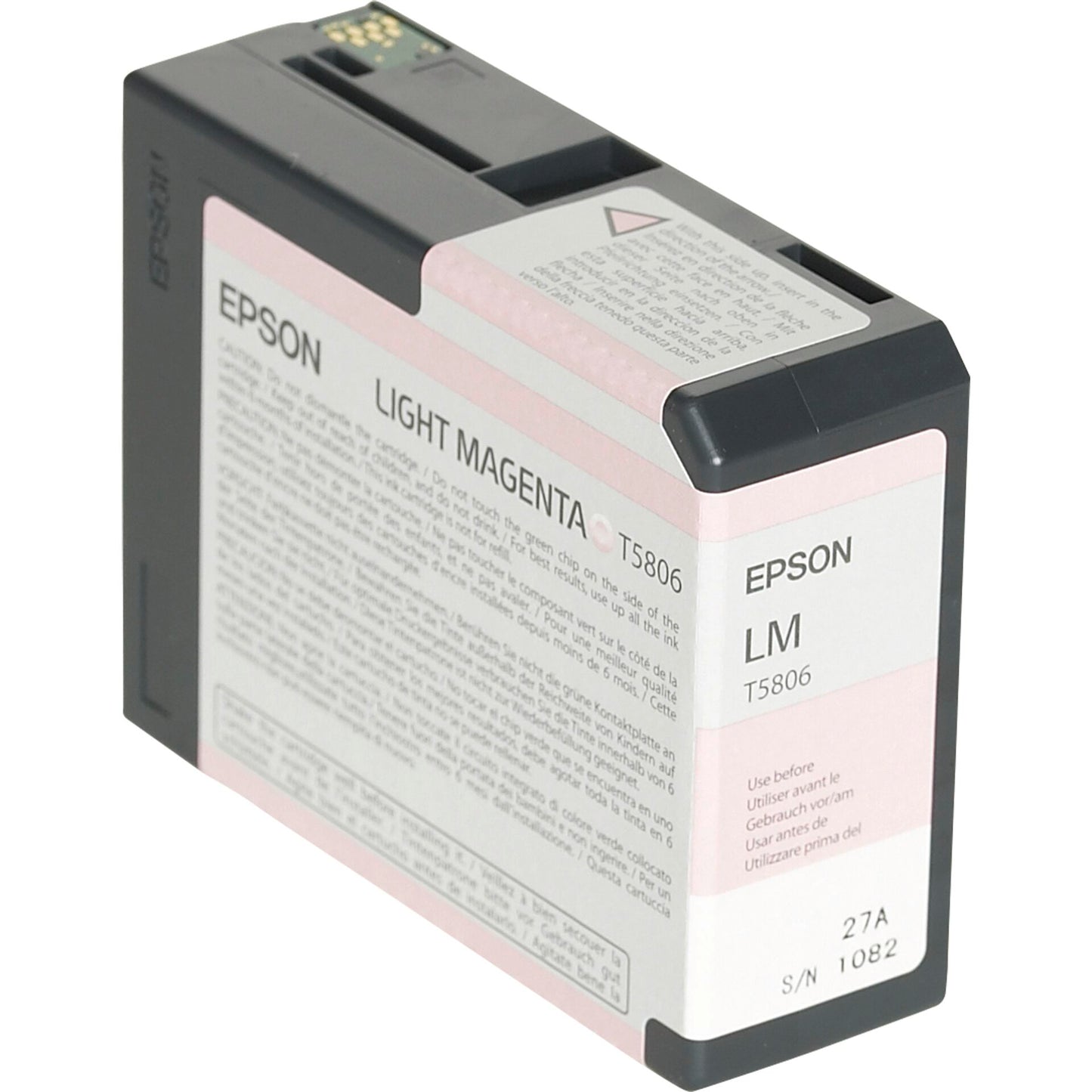Epson ink cartridge light magenta T 580 80 ml T 5806
