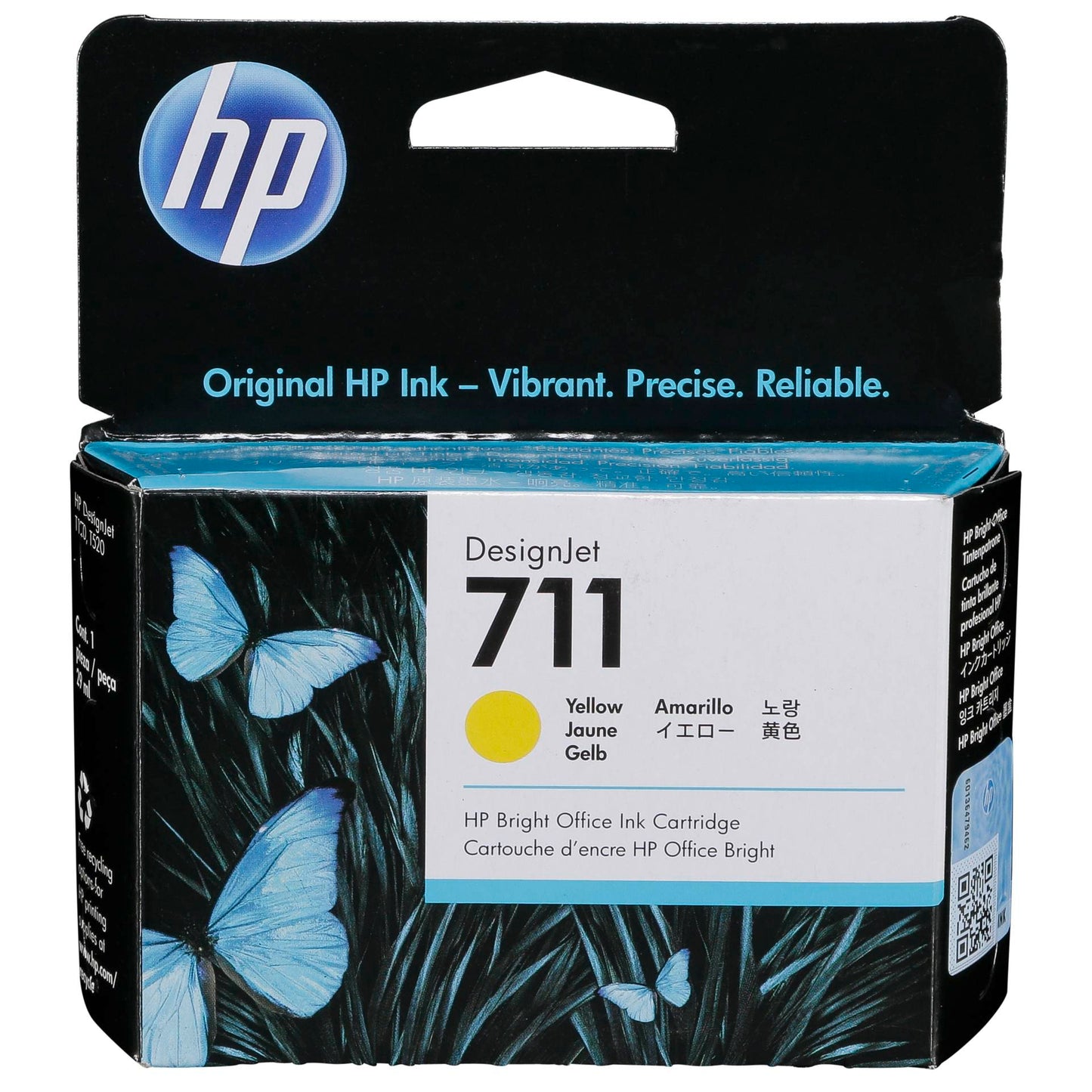 HP CZ 132 A ink cartridge yellow No. 711