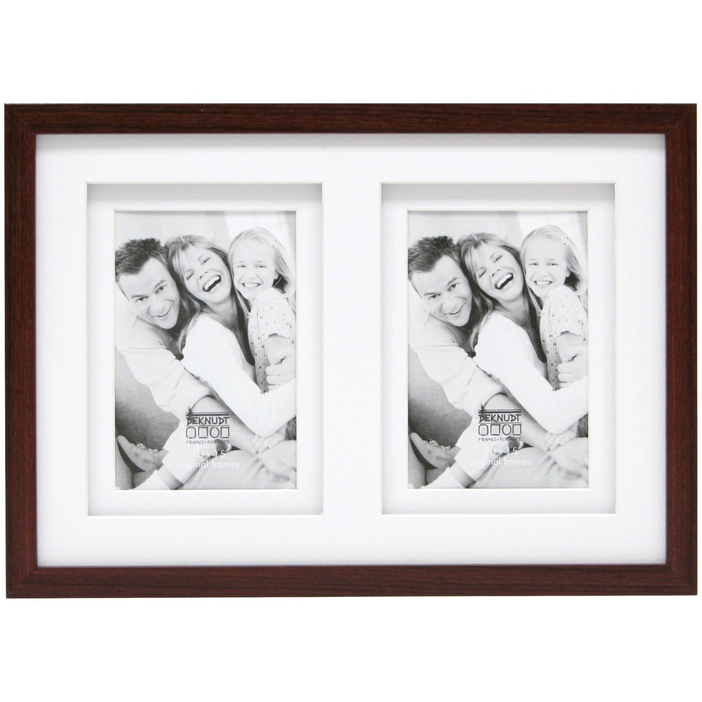 Deknudt S65KQ2 2x10x15 Wood Gallery brown Passepartout