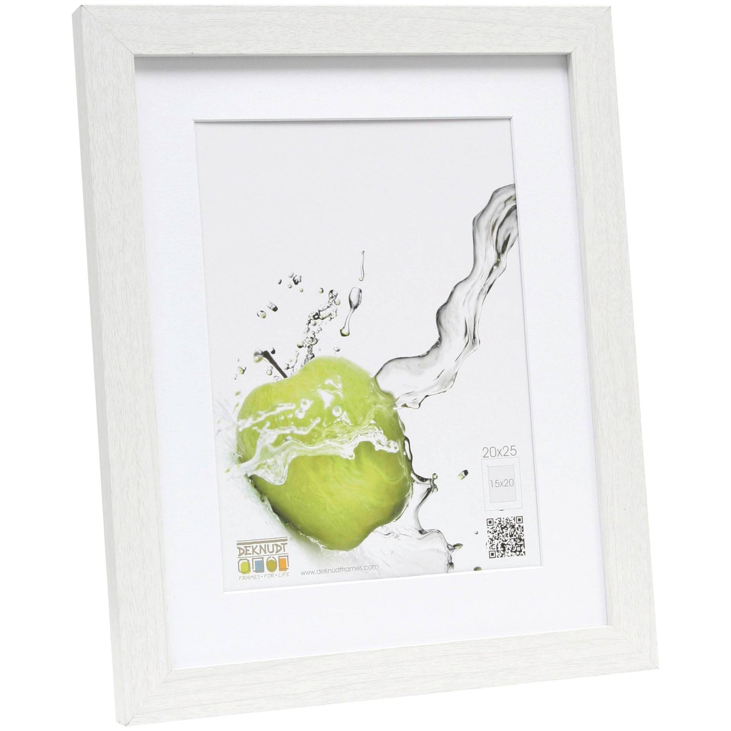 Deknudt S66KF1 P1 20x25 Wood white w. Passepartout