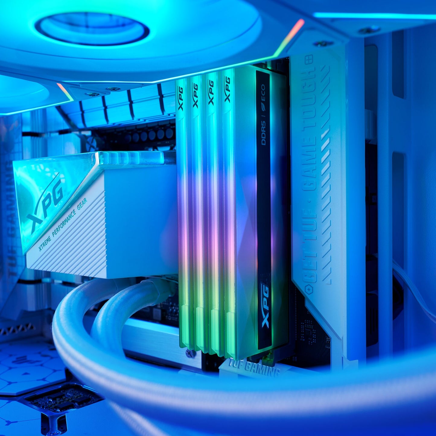 ADATA-XPG DDR5 U-DIMM 7200 16GB LANCER NEON RGB Dual Box