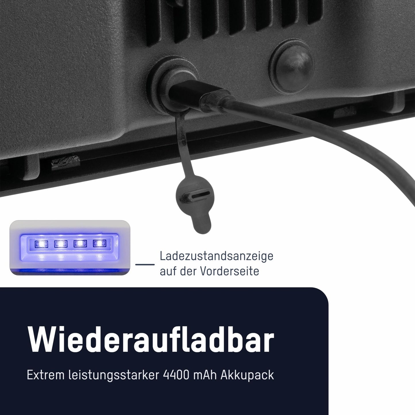 Ansmann FL20W-R 20W/2000lm wiederaufladbarer LED Strahler