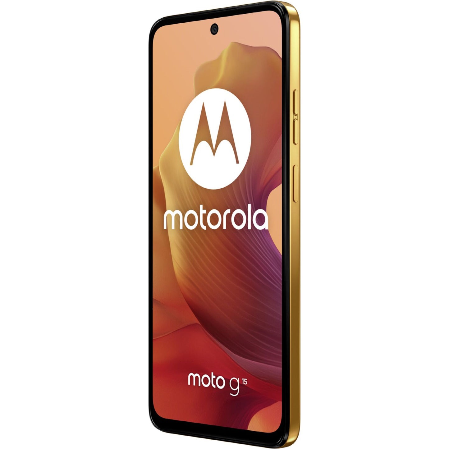 Motorola moto g15 sunrise orange