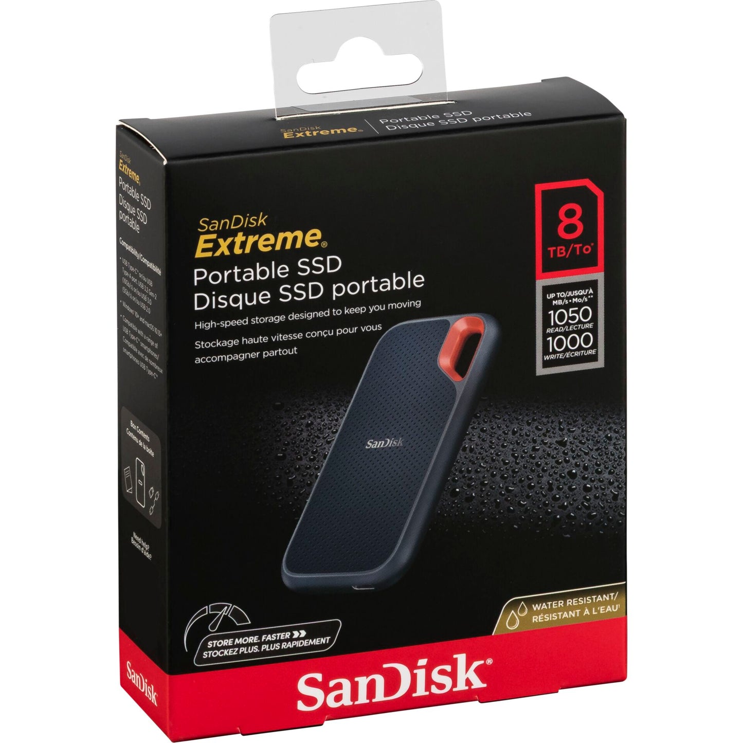 SanDisk Extreme Portable 8TB SSD 1050MB/s SDSSDE61-8T00-G25
