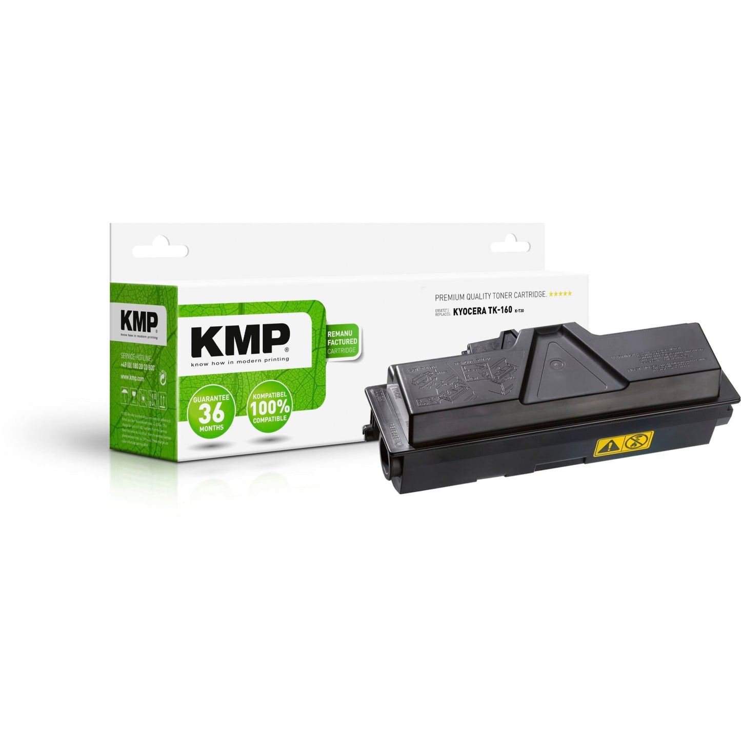 KMP K-T30 Toner black compatible with Kyocera TK-160
