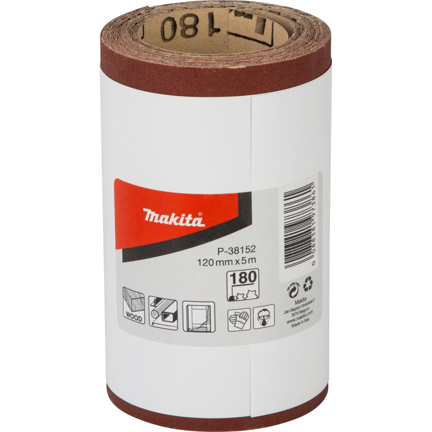 Makita Schleifp.Rolle 120mmx5m K180