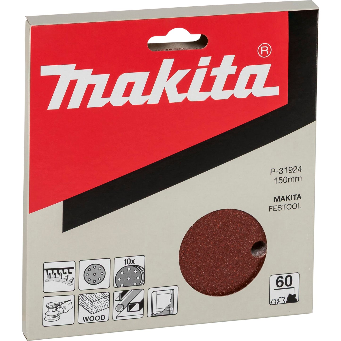 Makita Schleifpap. Kl. 150mm K60