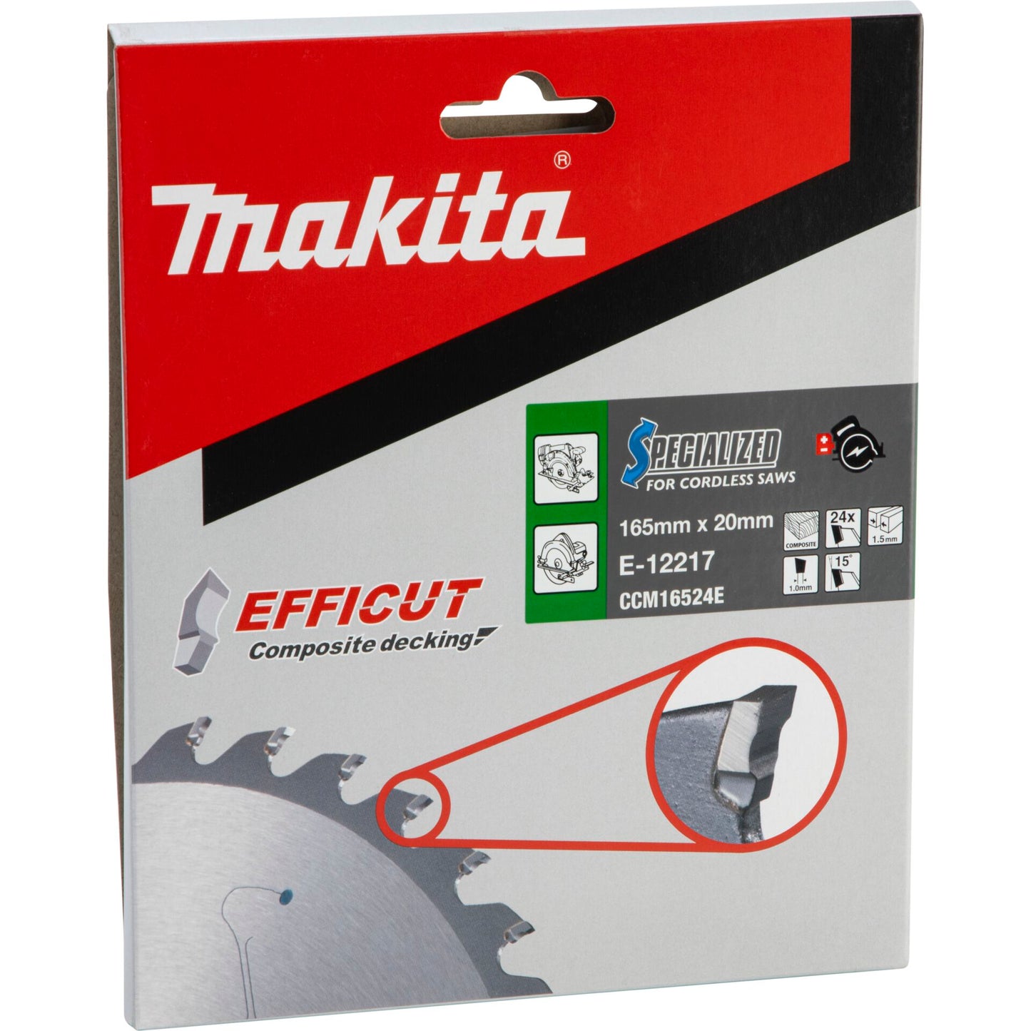 Makita EFFICUT Sägeb.165x20x24Z