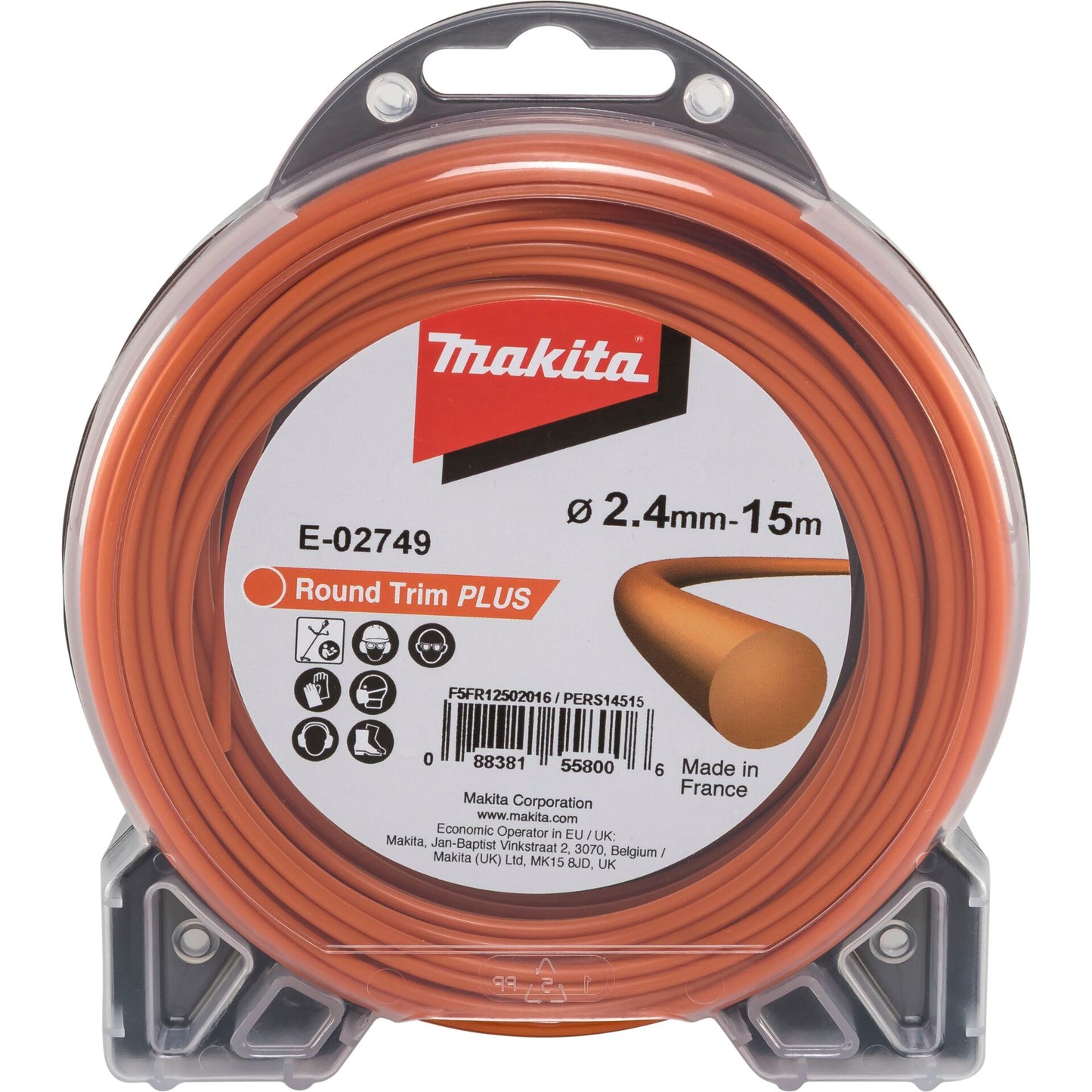 Makita Mähfaden rund 2,4mmx15m