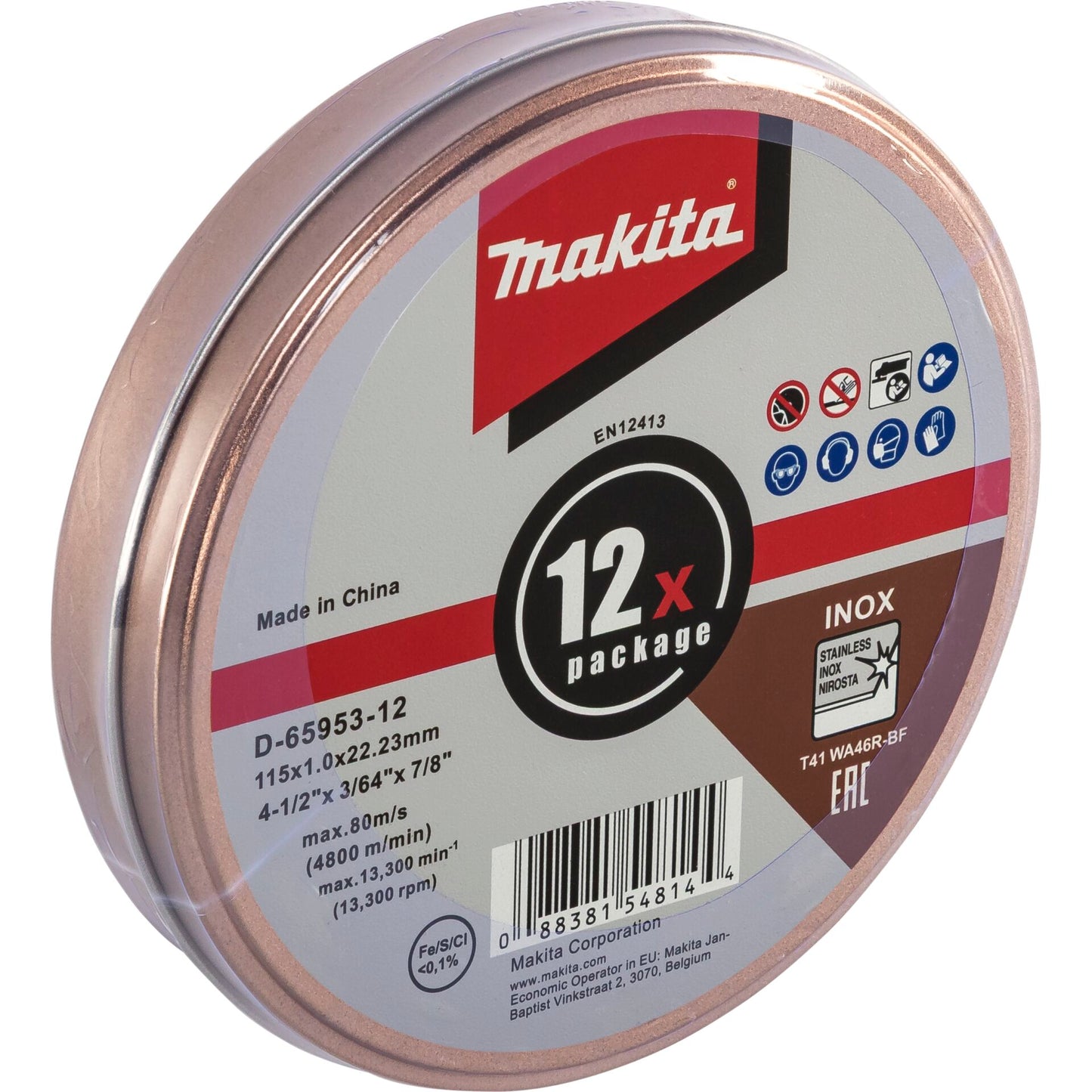 Makita Trennscheibe 115x1,2mm INOX