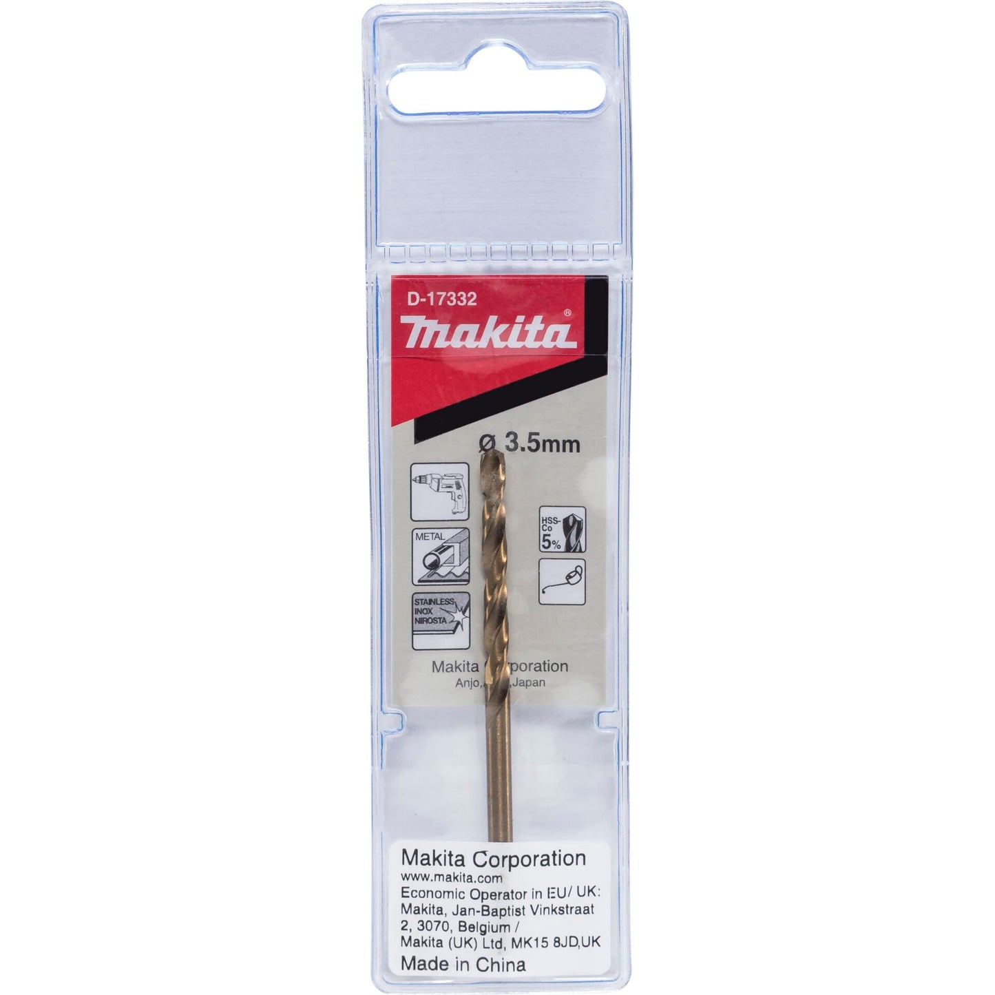 Makita Bohrer HSS-CO 3.5x70mm