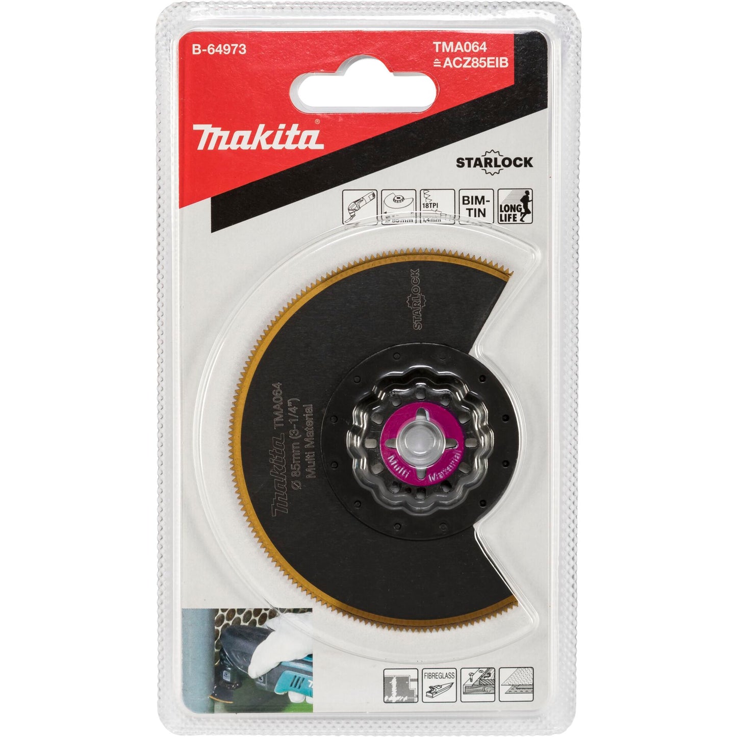 Makita Segmentsägeblatt 85mm TMA064