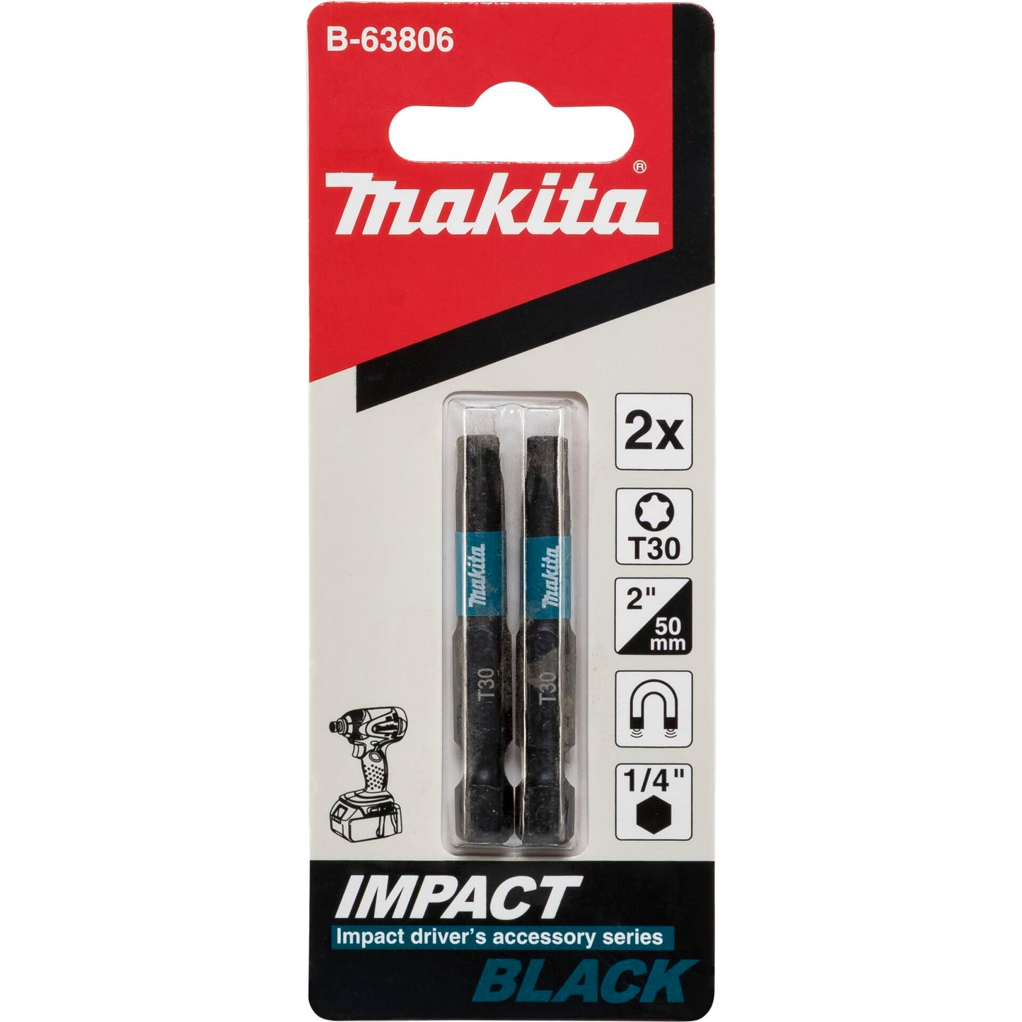 Makita Bit T30x50mm 2Stk.