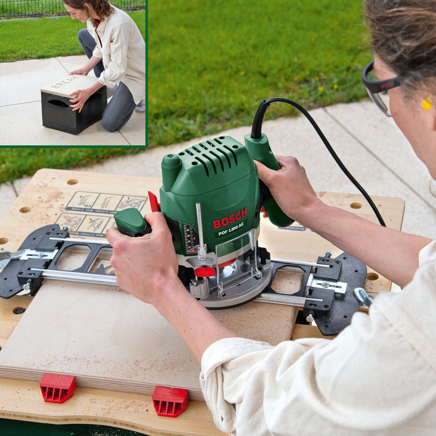 Bosch Oberfräse POF 1200 AE