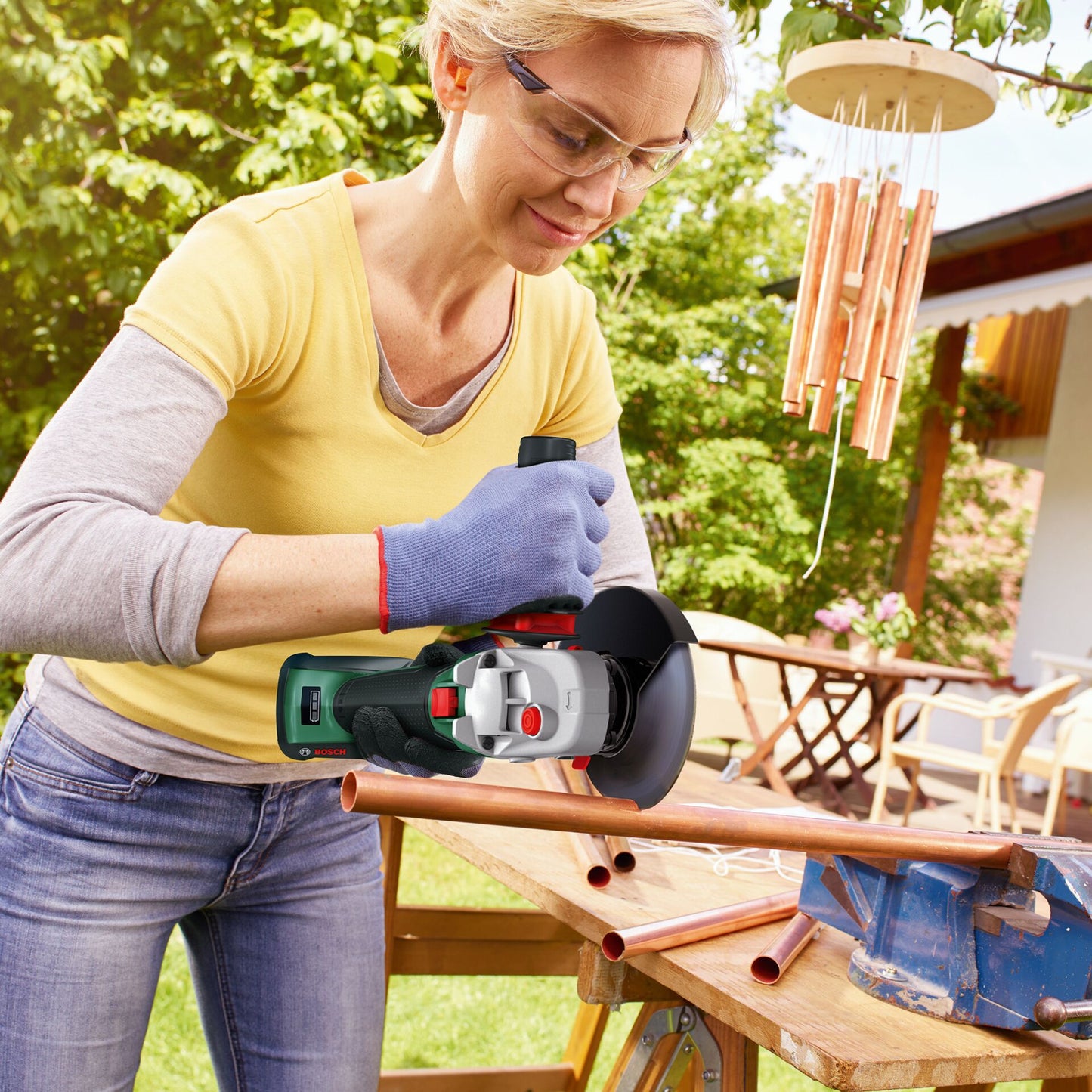 Bosch Winkelschleifer Advanced- Grind 18V-80