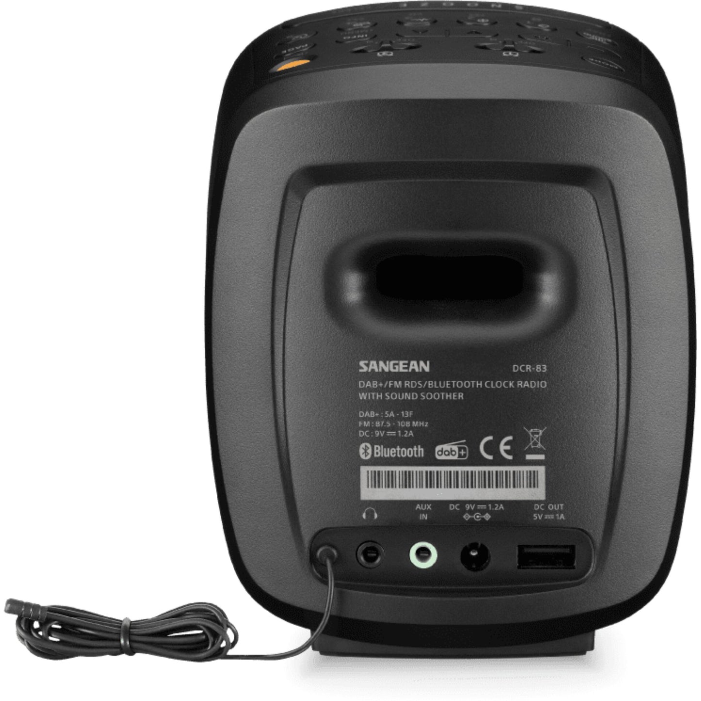 Sangean DCR-83 (Atomic 83) Black