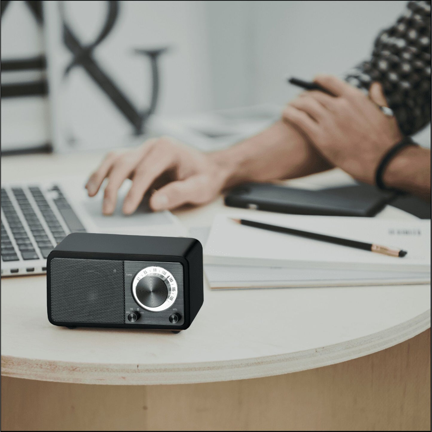 Sangean WR-7 (Genuine Mini) Matt black