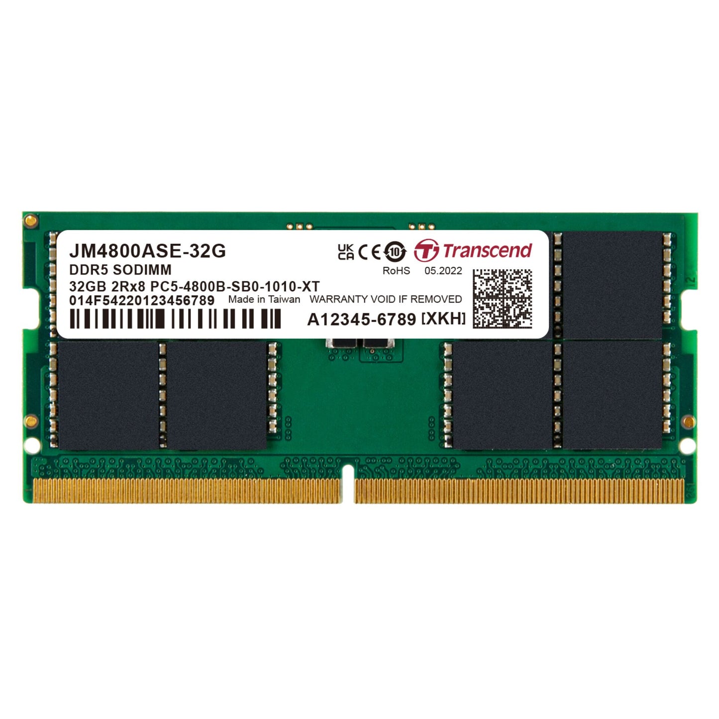 Transcend JetRAM DDR5 4800 32GB SO-DIMM