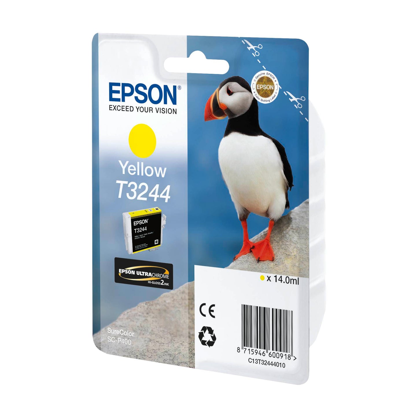 Epson ink cartridge yellow T 324 T 3244