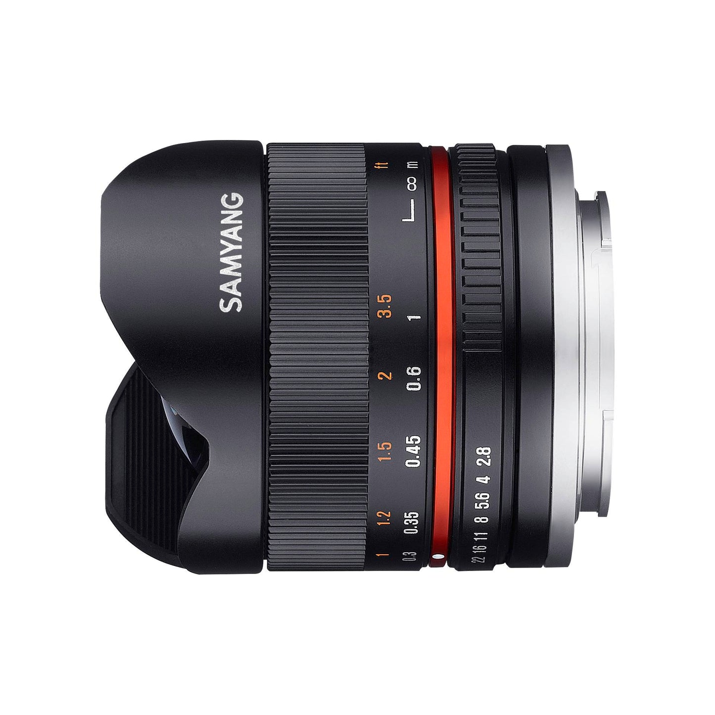 Samyang MF 2,8/8 Fish-Eye II APS-C Fuji X