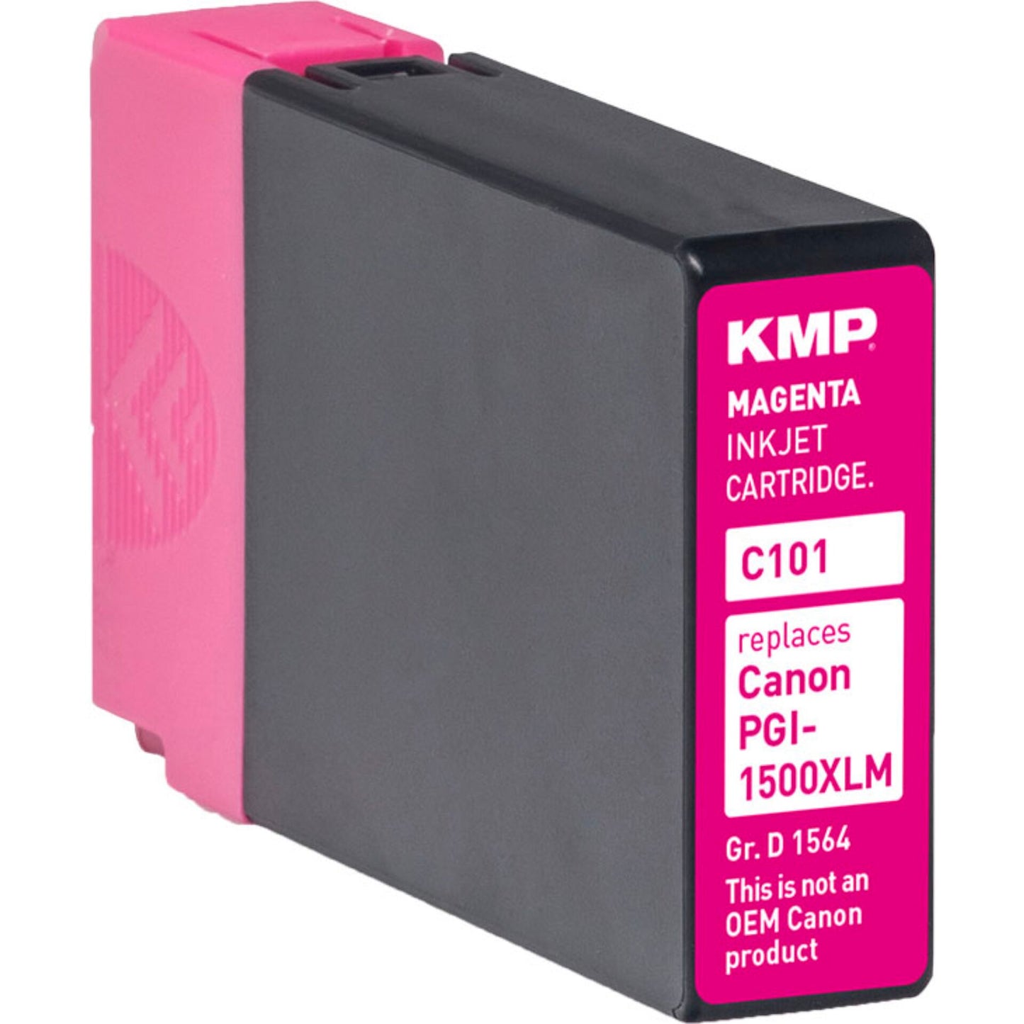 KMP C101 ink cartridge magenta compatible w. Canon PGI-1500 XL