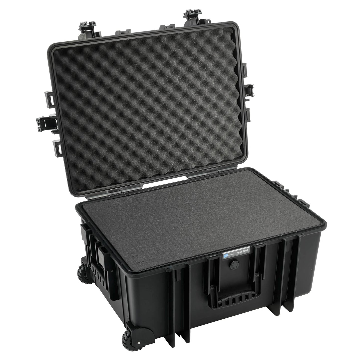 B&W Outdoor Case Type 6800 black with Foam Inlay