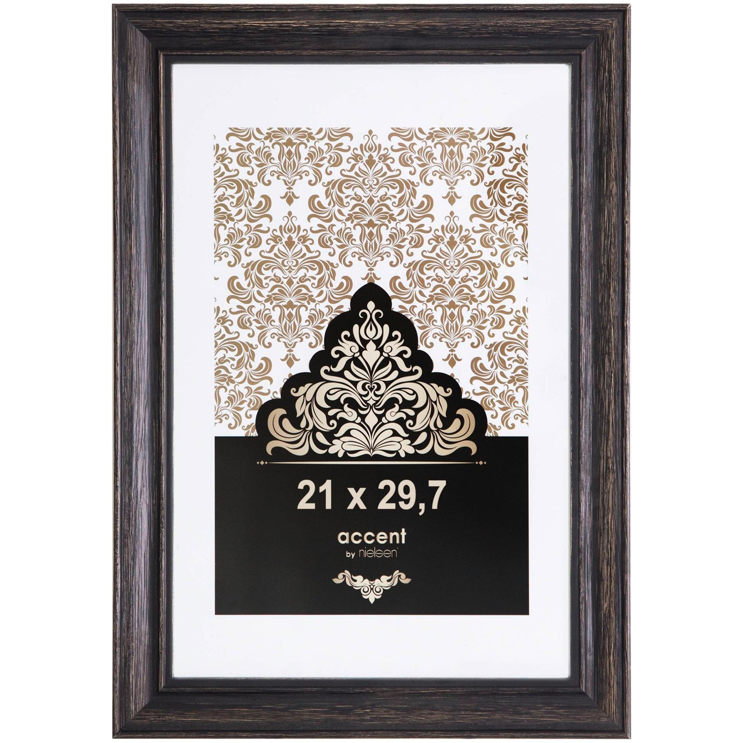 Nielsen Accent Vintage 21x29,7 Wood black DIN A4 3221103
