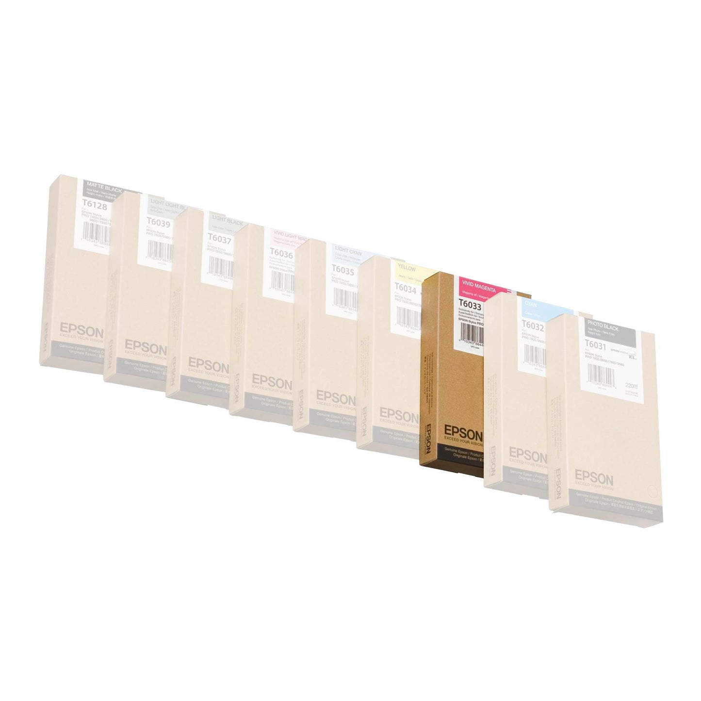 Epson ink cartridge vivid magenta T 603 220 ml T 6033