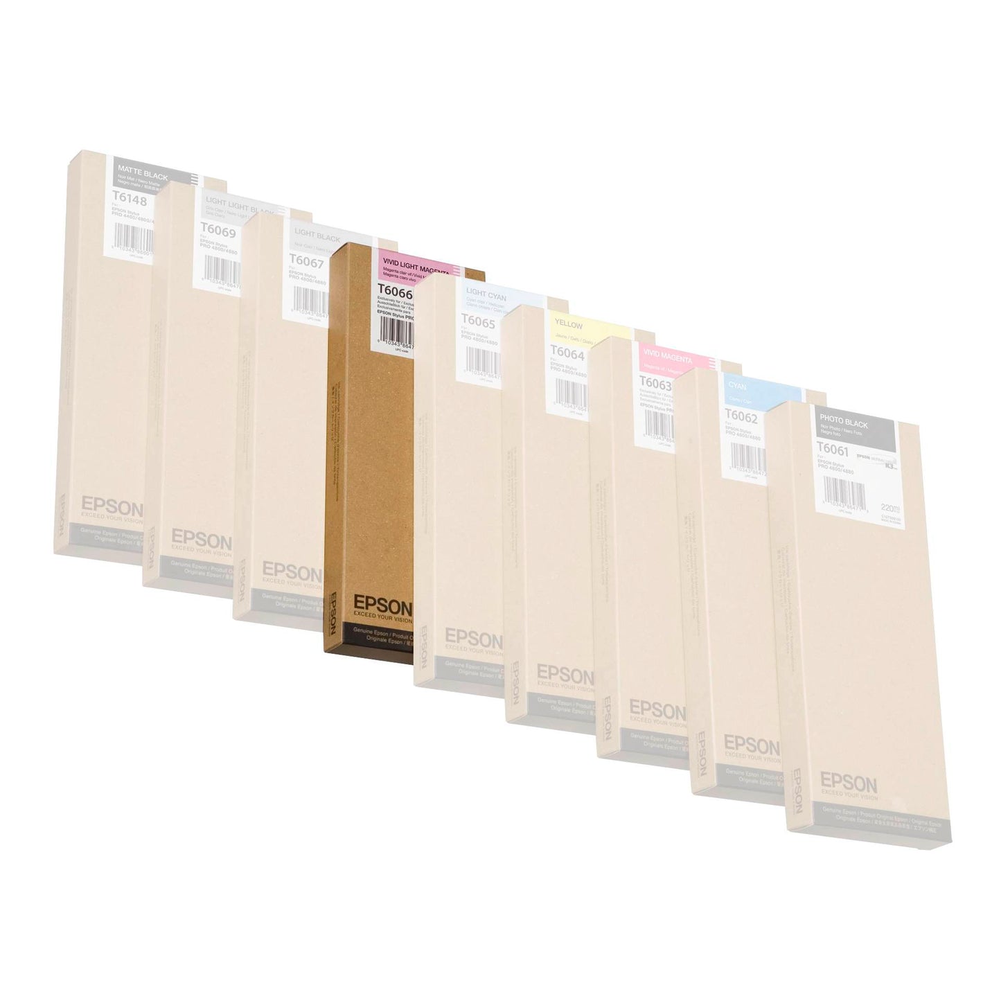 Epson ink cartridge vivid light magenta T 606 220 ml T 6066