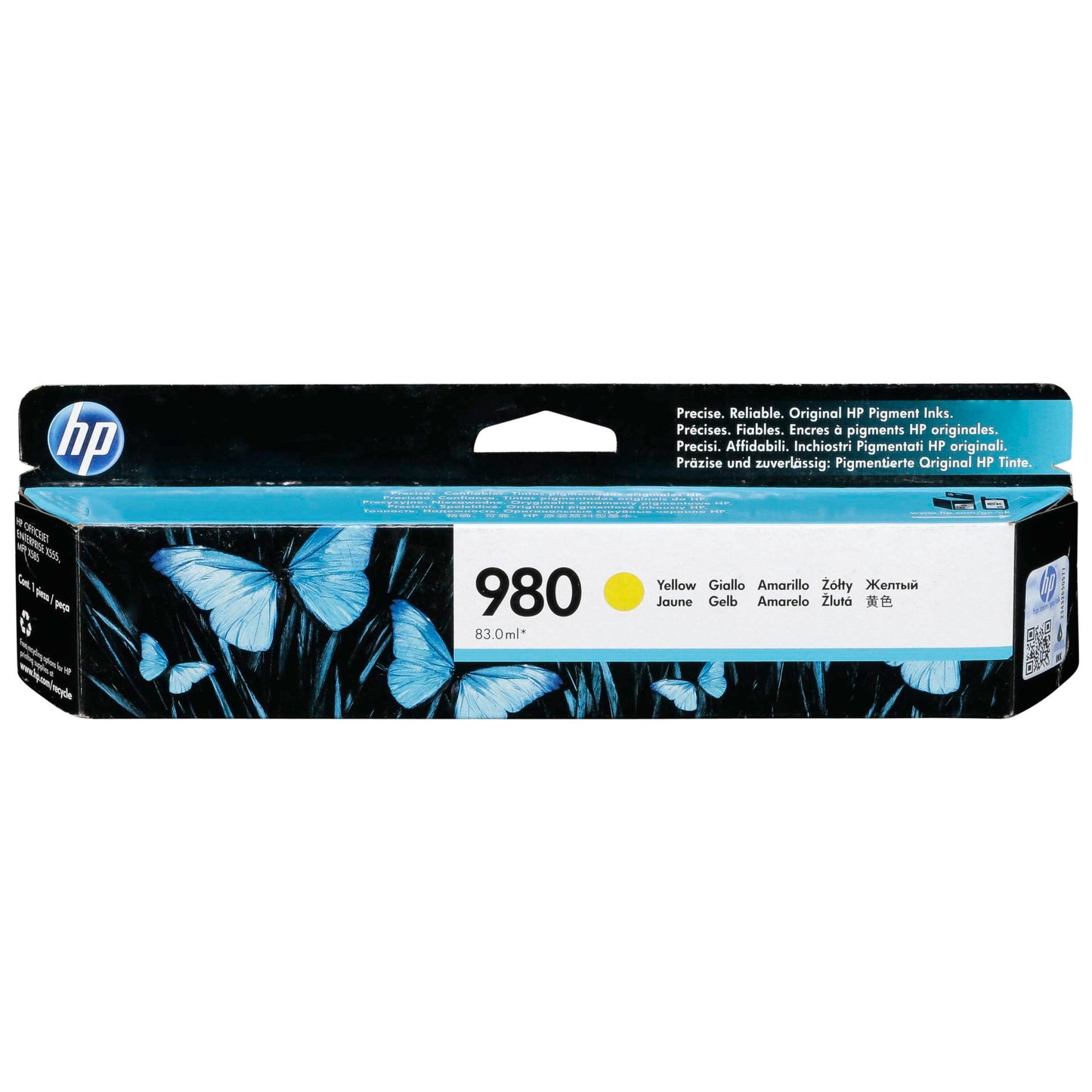 HP D8J09A ink cartridge yellow No. 980