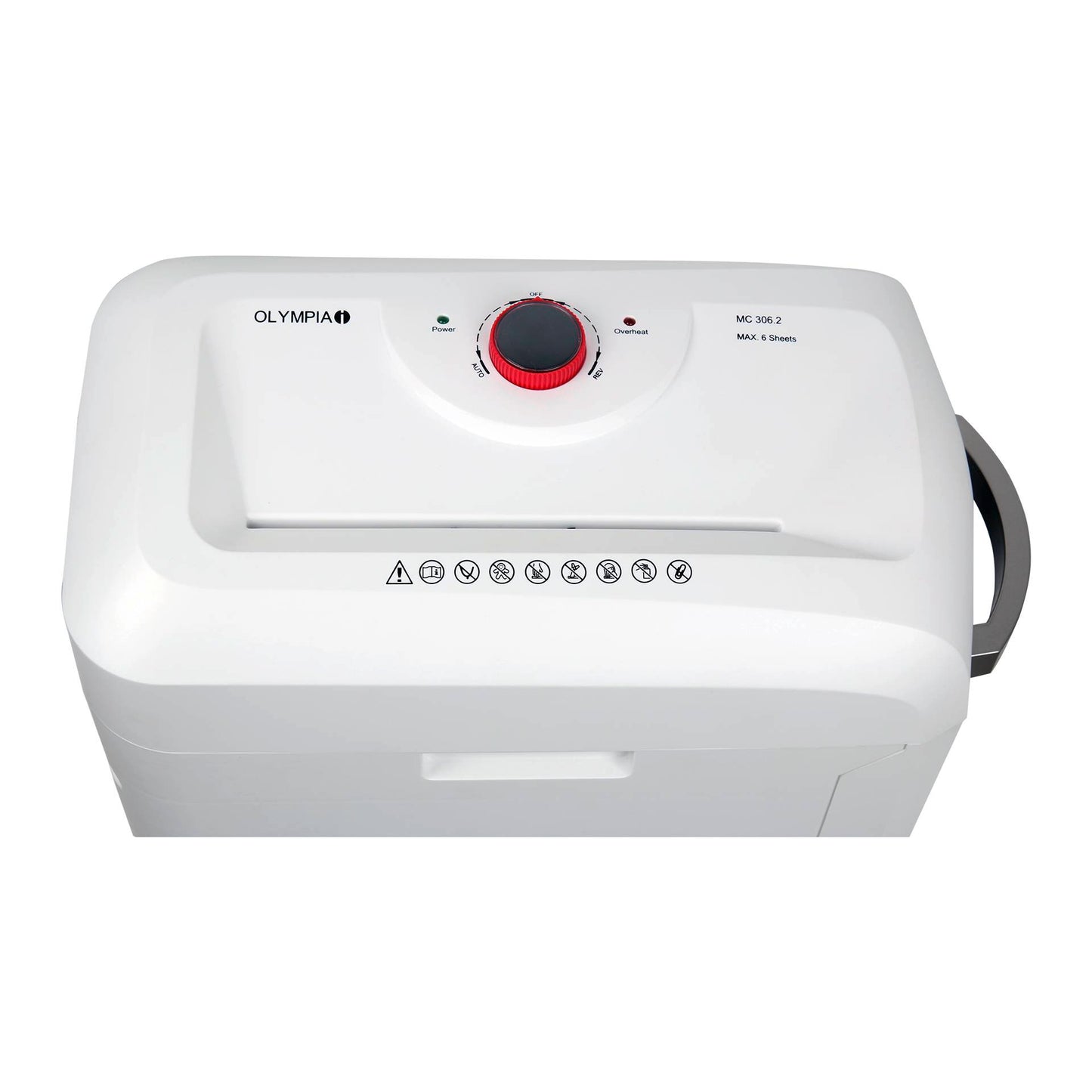 Olympia MC 306.2 Paper shredder white