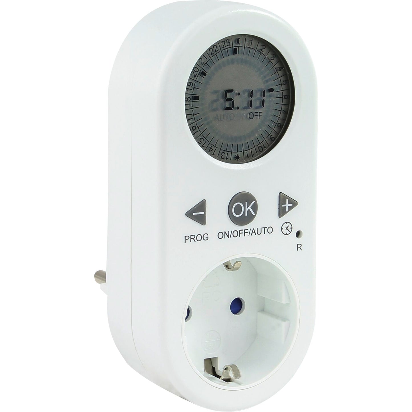 REV Timer digital with LCD-Display white