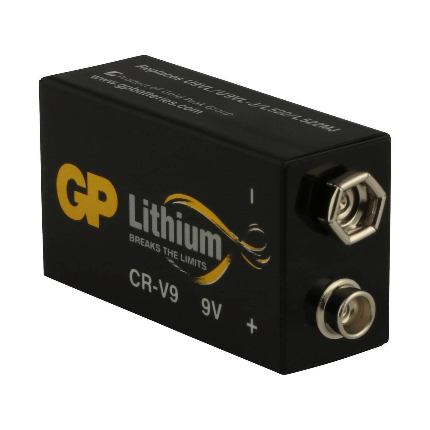 1 GP Lithium 9V Battery CR-V9 best for Smoke Detector etc