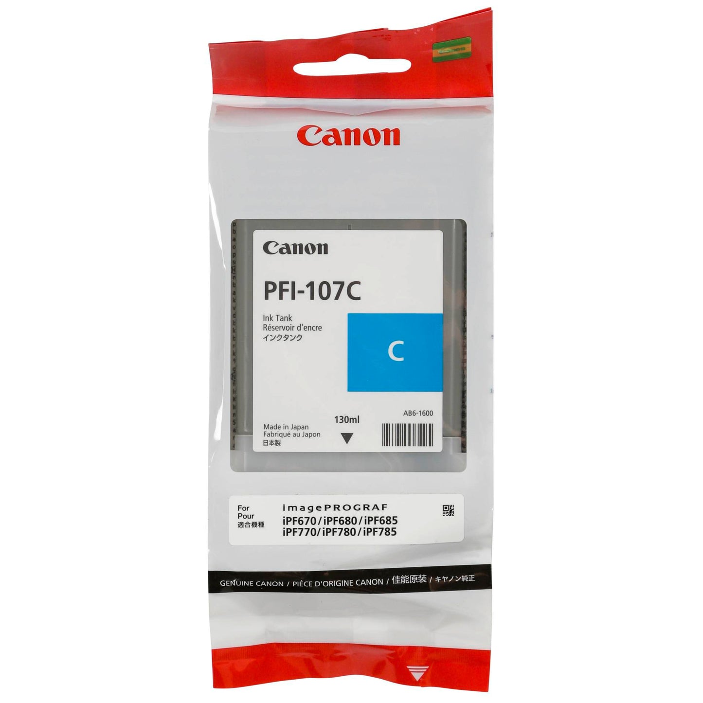 Canon PFI-107 C ink cyan