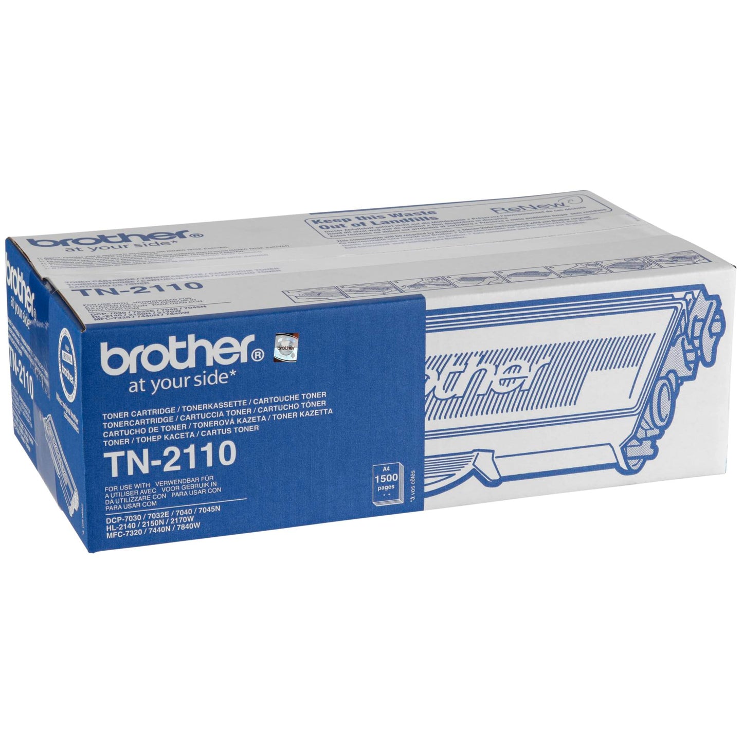 Brother TN-2110 Toner black