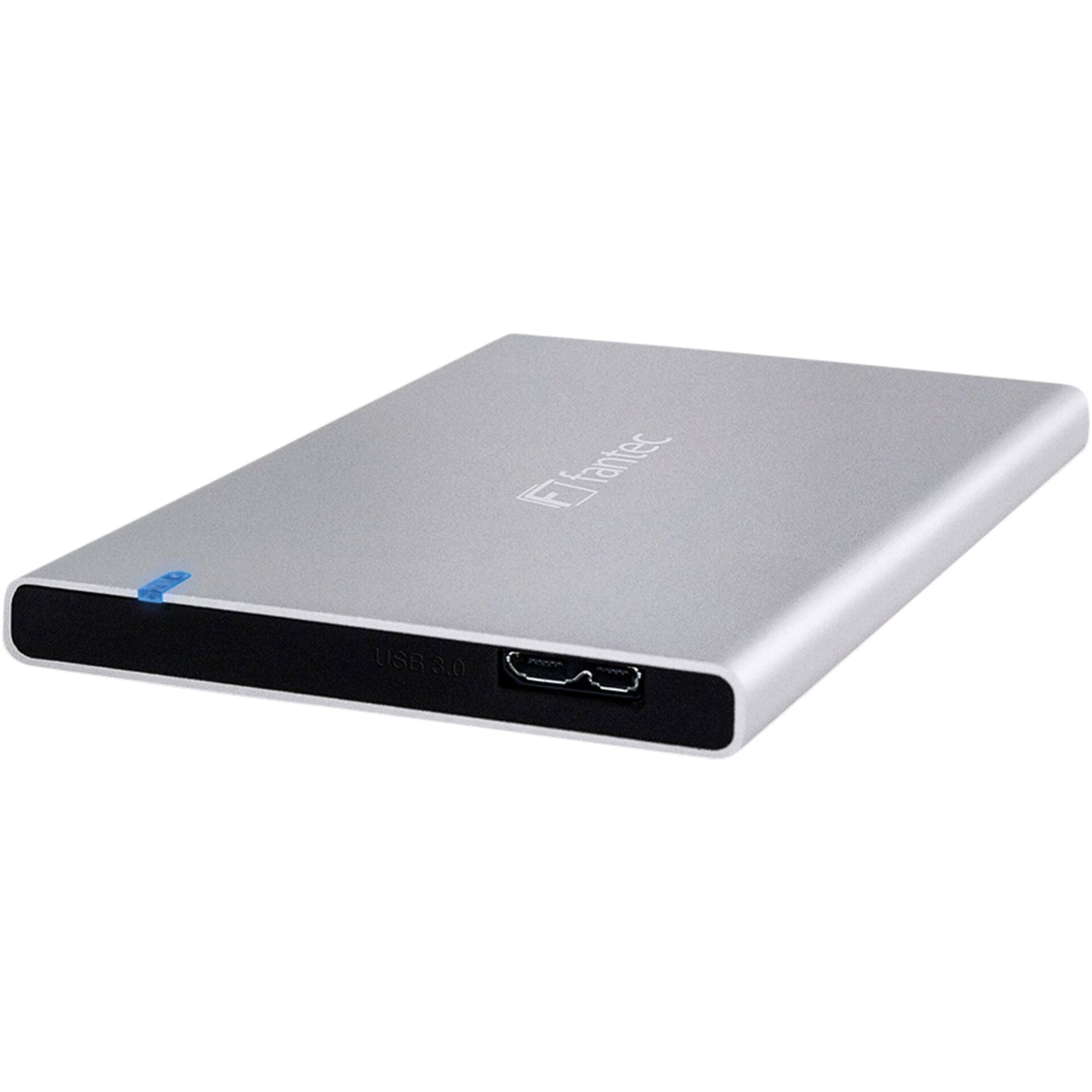 FANTEC ALU7MMU3 silver Aluminium 2,5 SATA, USB 3.0, 7mm