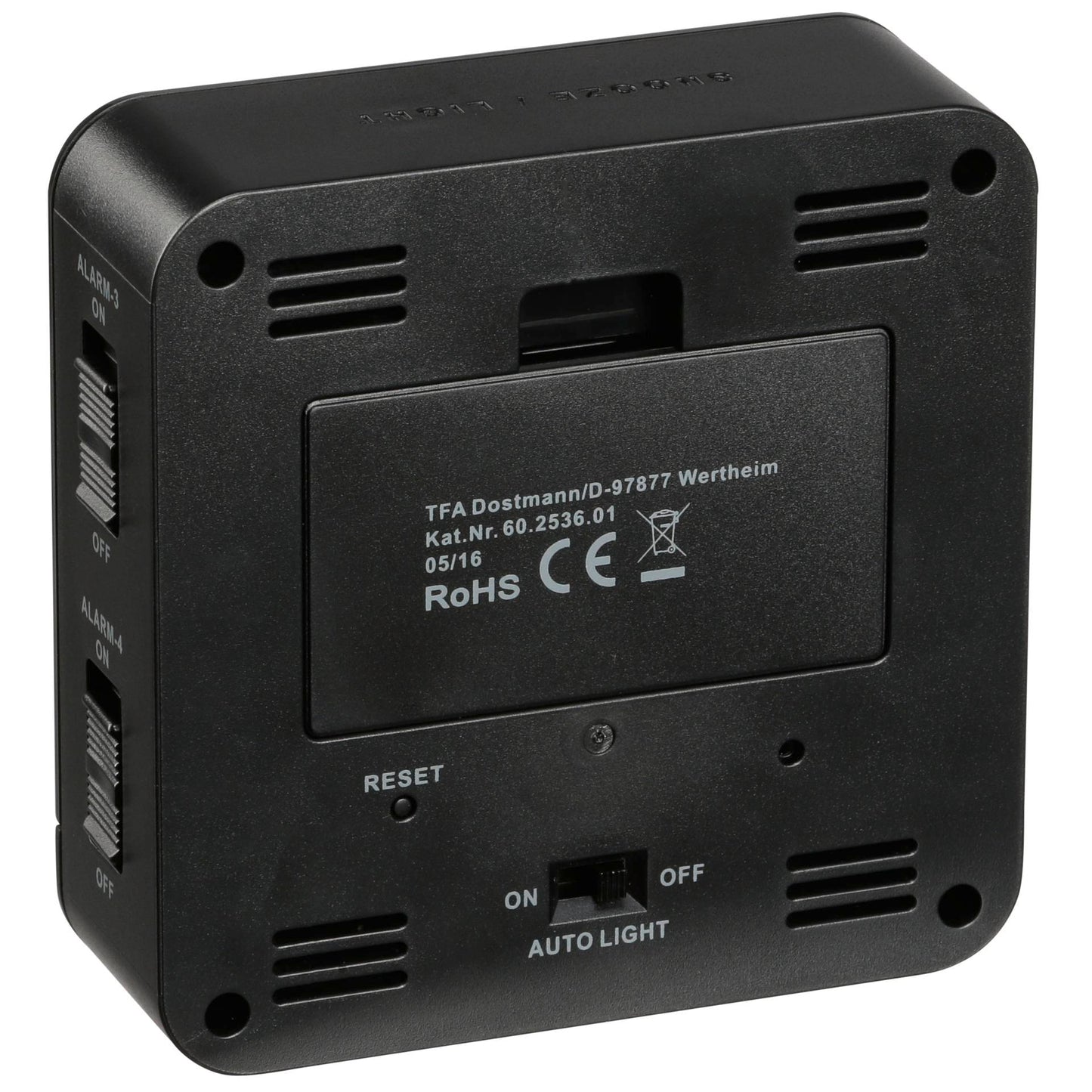 TFA 60.2536.01 Radio Controlled Alarm Clock