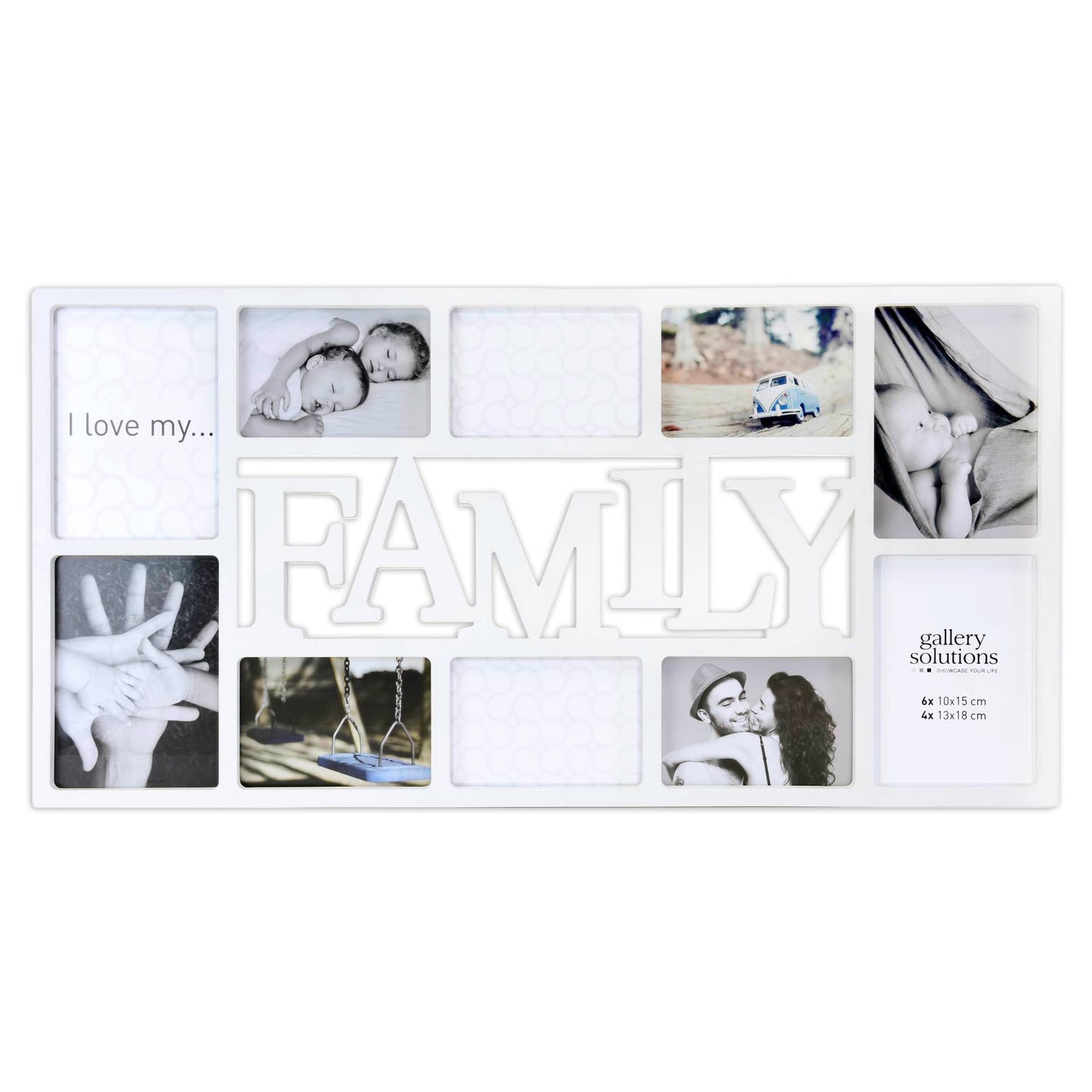 Nielsen Family Collage white Resin Gallery 8999331