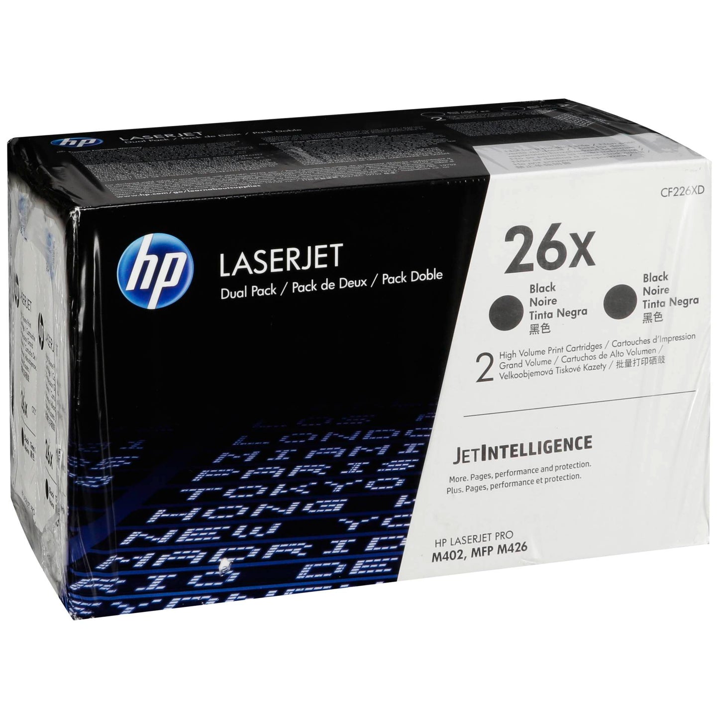 HP Toner CF 226 XD black No. 26 X Twin Pack