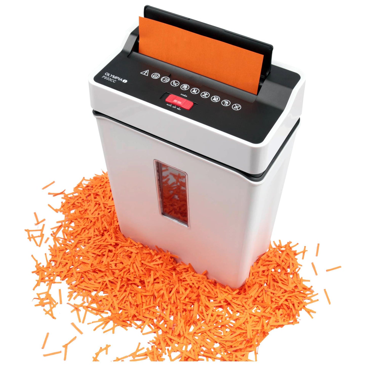Olympia PS 53 CC Paper shredder white