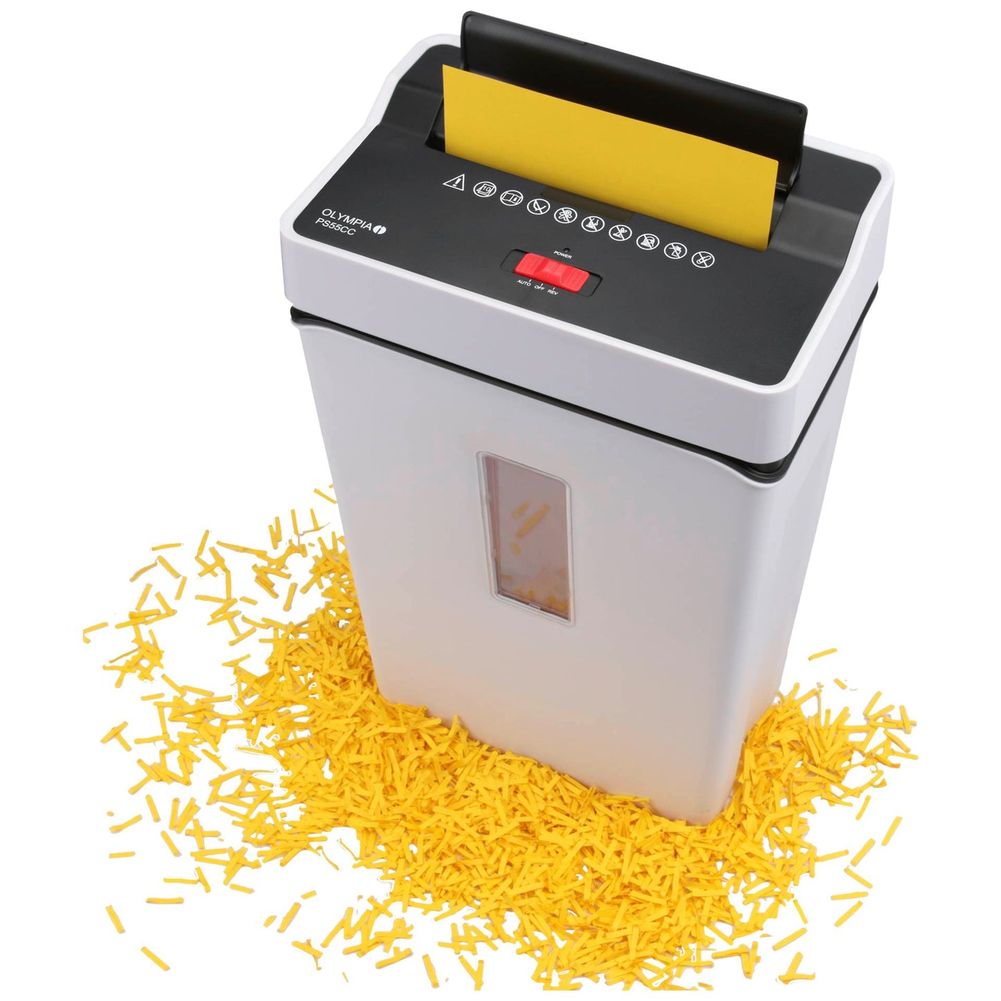 Olympia PS 55 CC Paper shredder white