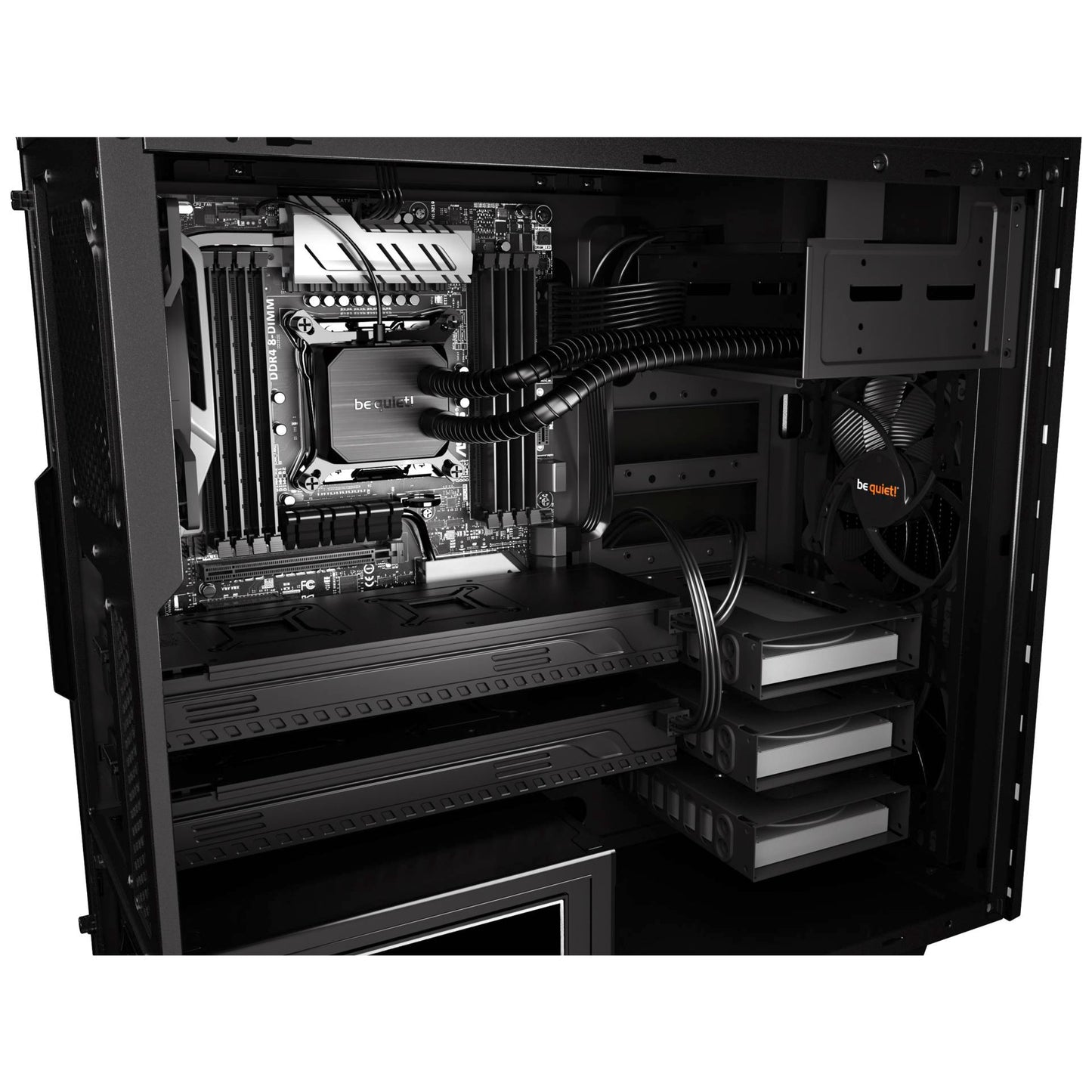 be quiet! PURE BASE 600 Black housing