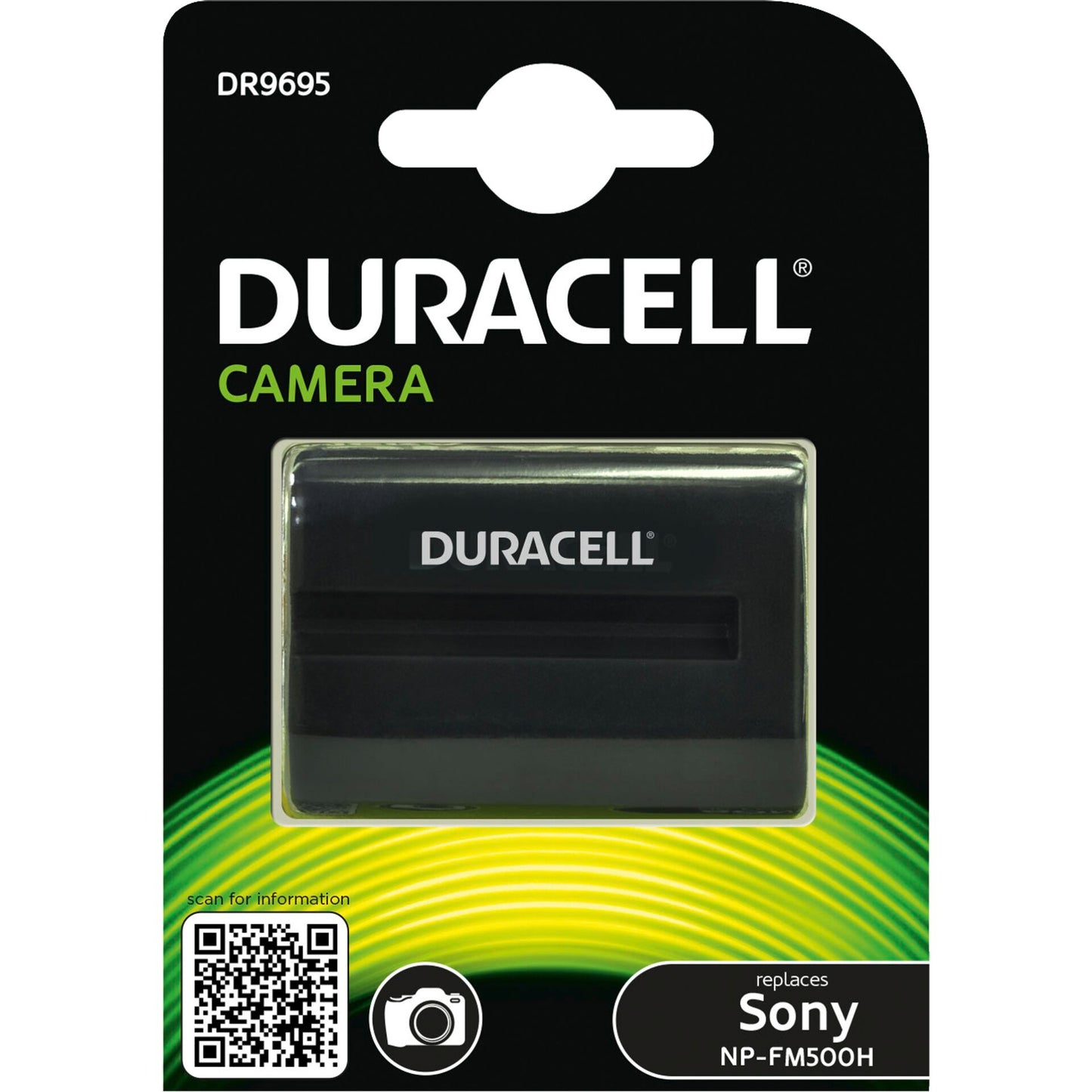 Duracell Li-Ion Battery 1600mAh for Sony NP-FM500H