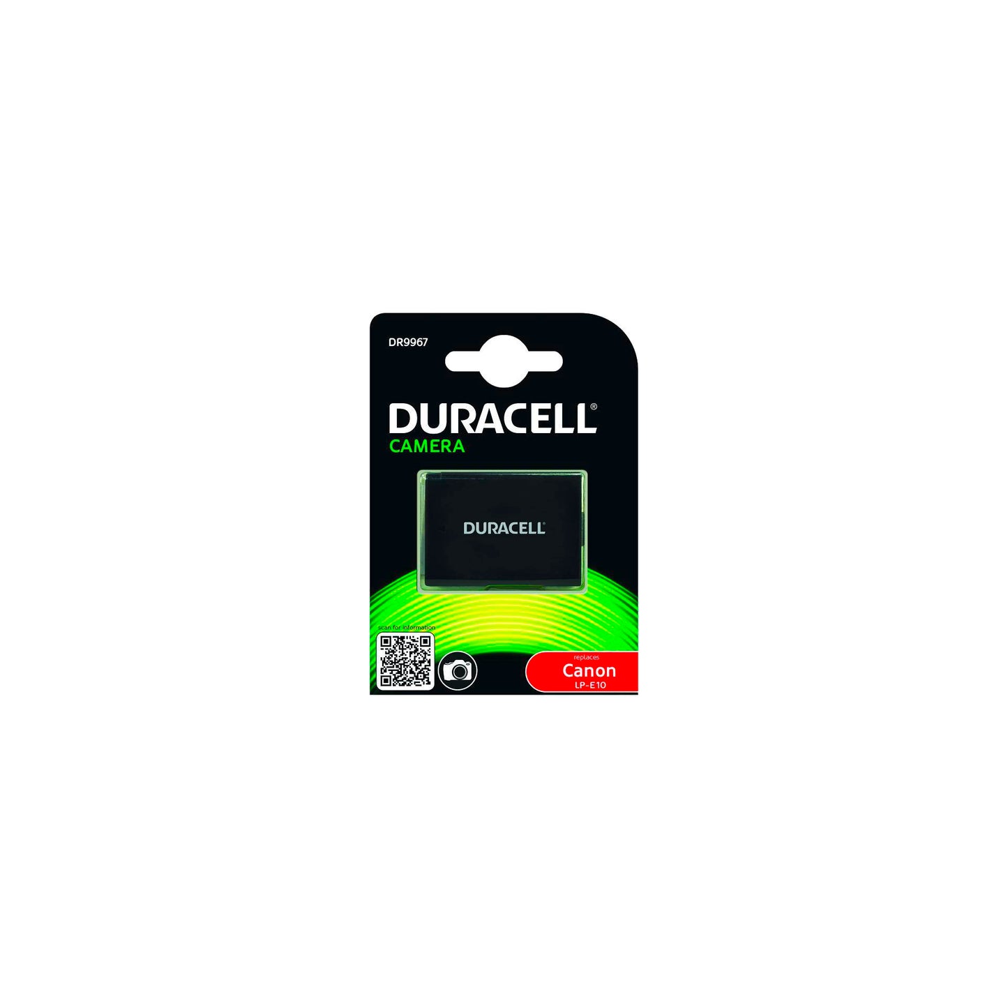 Duracell Li-Ion Akku 1020 mAh for Canon LP-E10